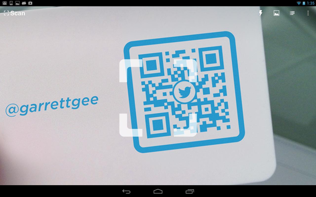 اسکرین شات 5 برنامه QR Code Reader