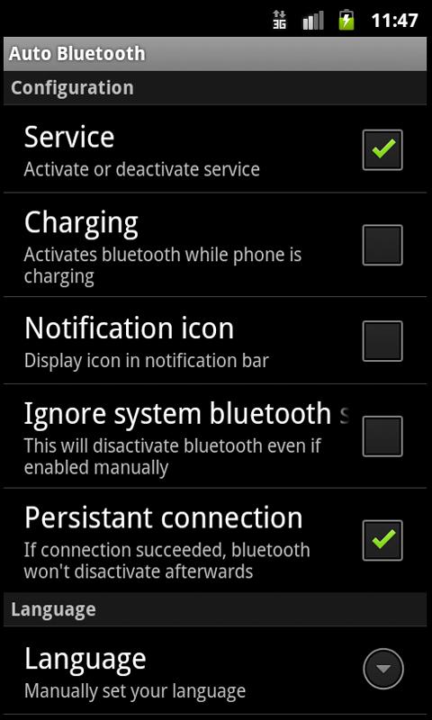 اسکرین شات 5 برنامه Auto Bluetooth