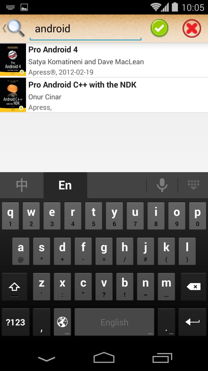 اسکرین شات 2 برنامه ePub Reader for Android