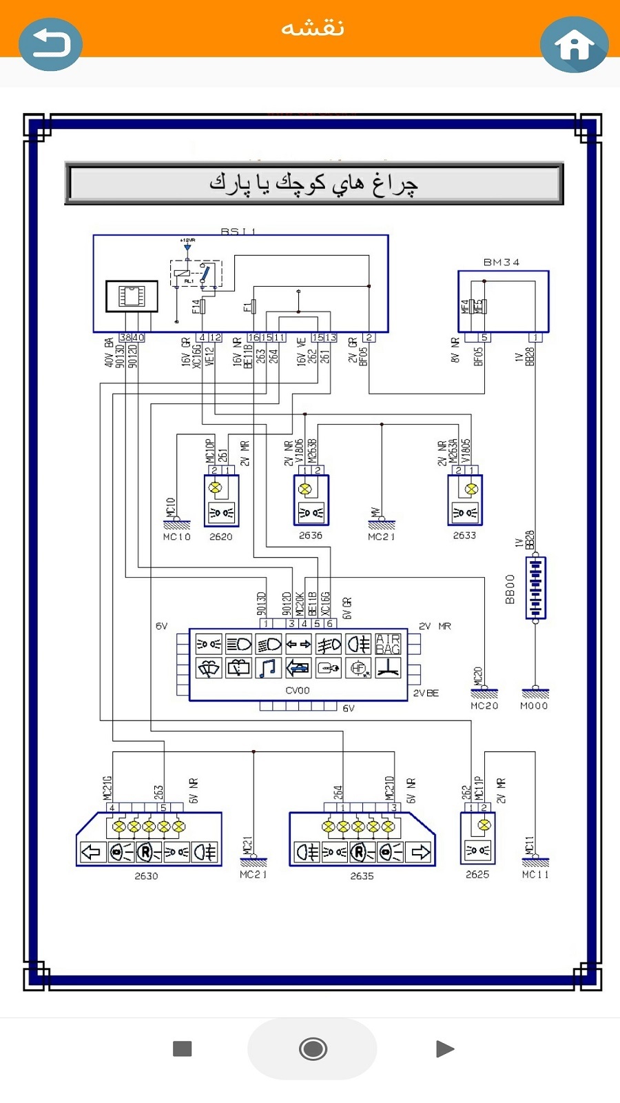 اسکرین شات 7 برنامه عیب یابی خودرو