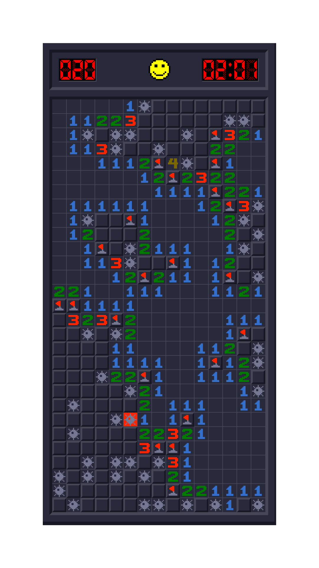اسکرین شات 8 بازی Minesweeper