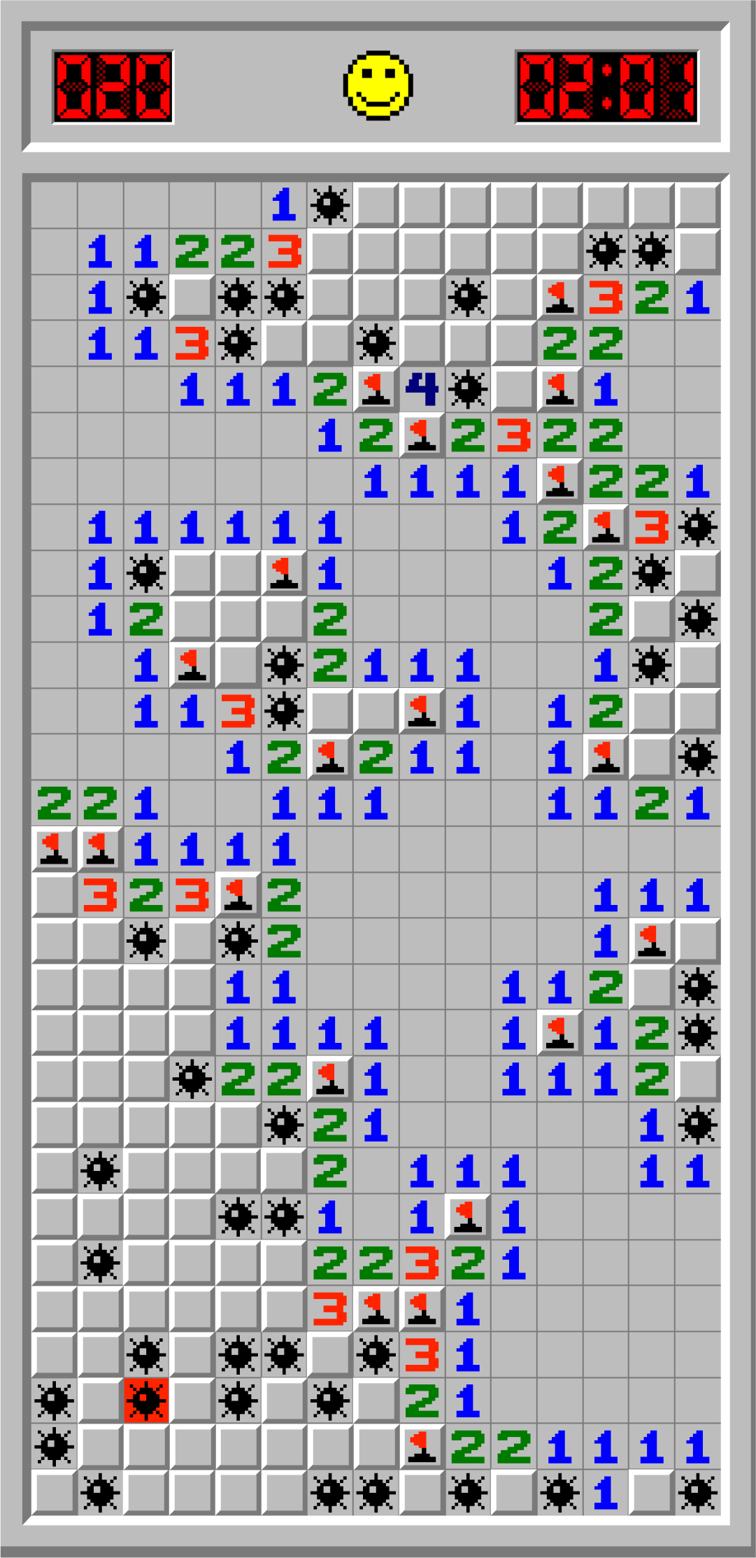 اسکرین شات 4 بازی Minesweeper