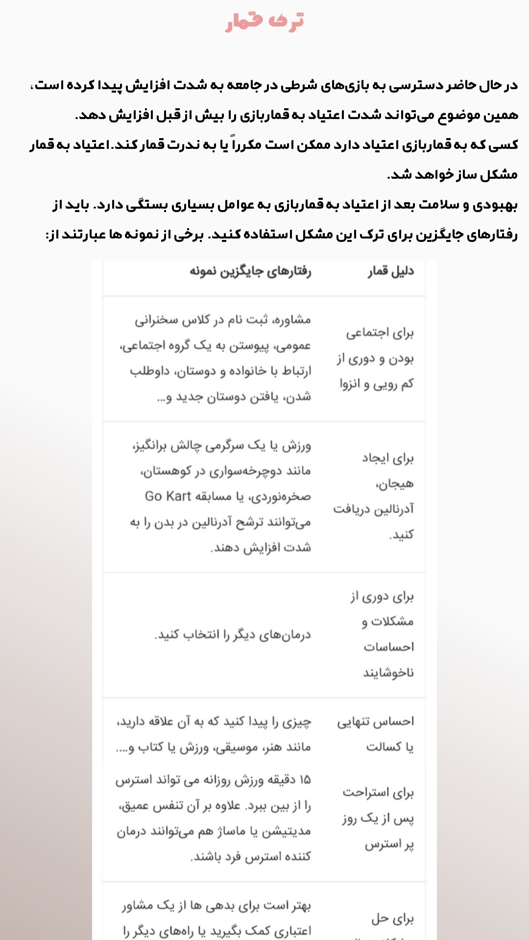 اسکرین شات 3 برنامه ترک قمار و جبران ضرر