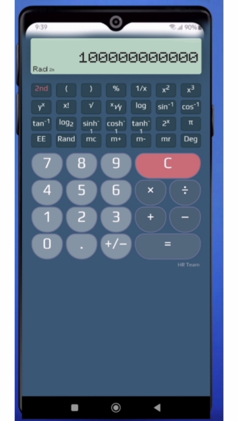 اسکرین شات 1 برنامه ماشین حساب