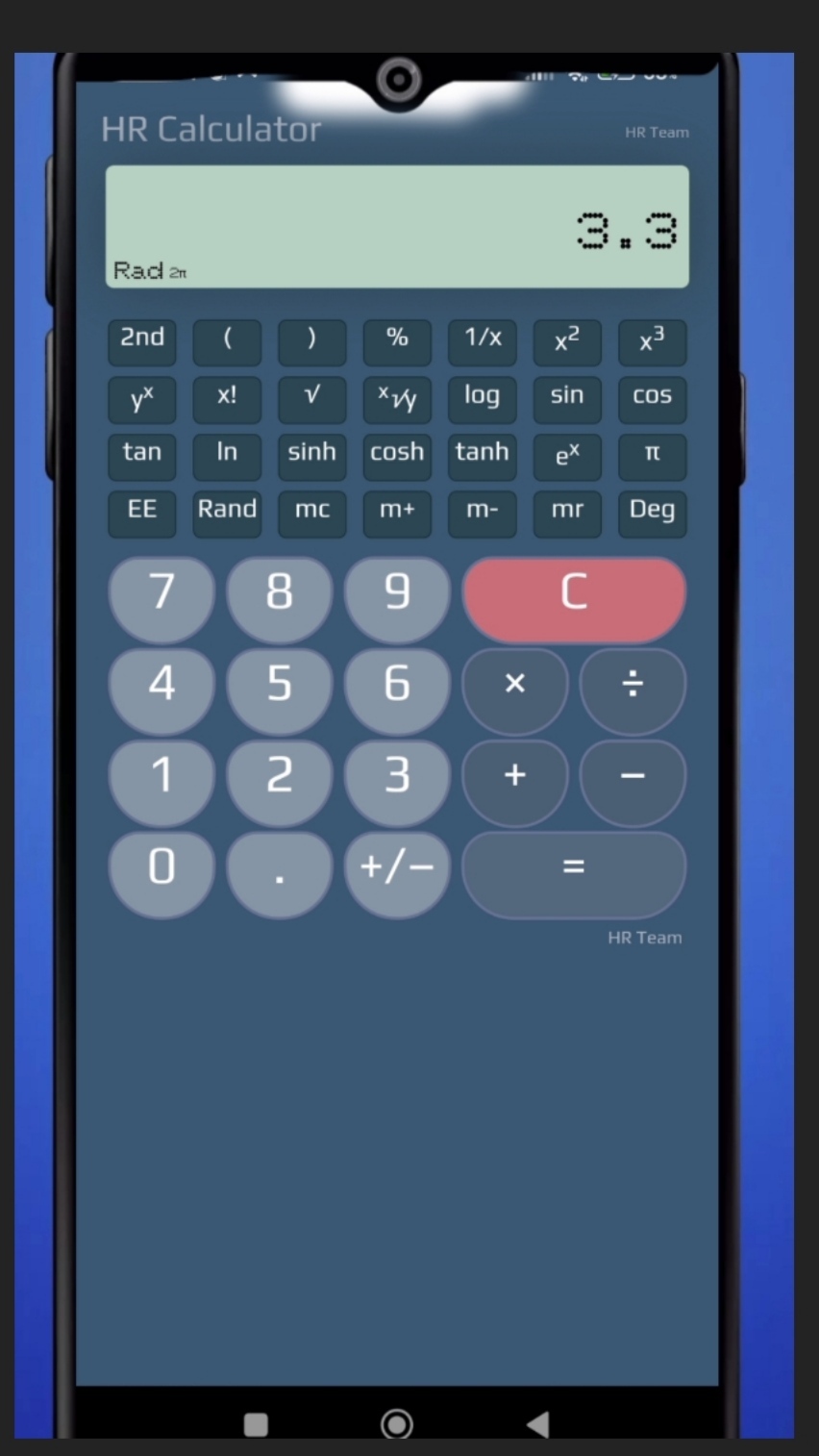 اسکرین شات 3 برنامه ماشین حساب