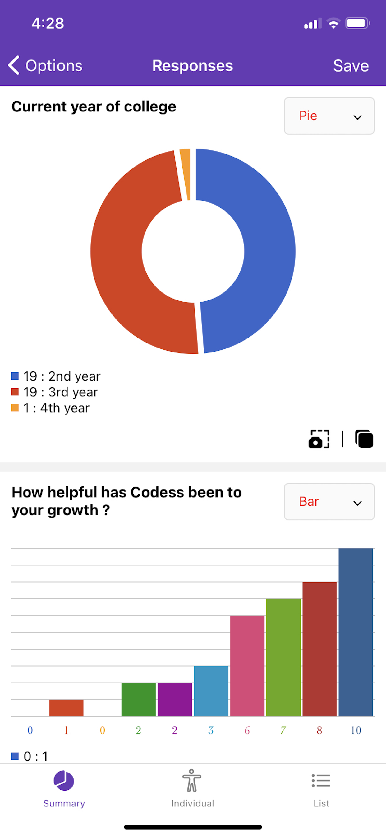 اسکرین شات 3 برنامه Forms App to Manage your Forms