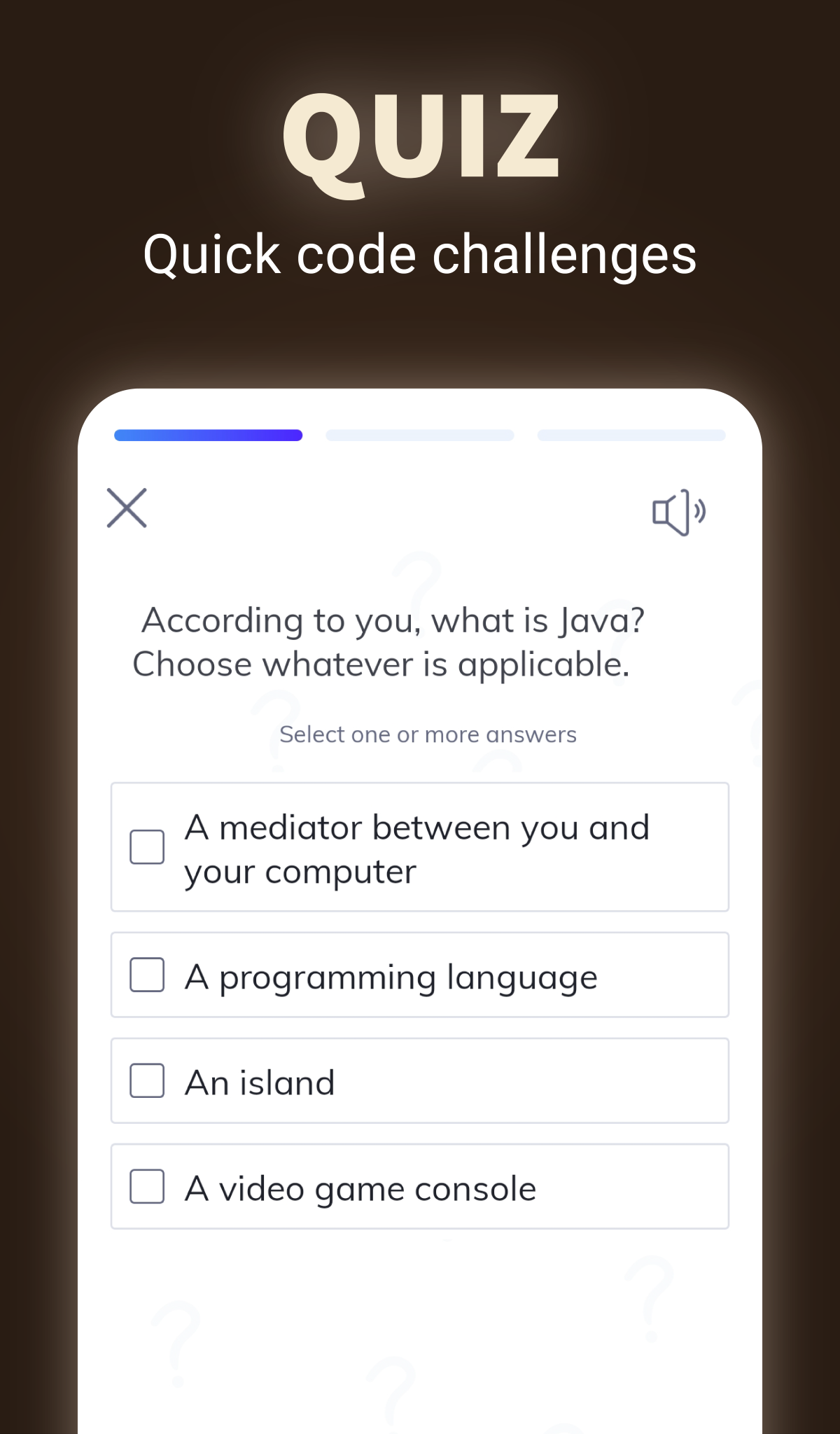اسکرین شات 5 برنامه Learn Java