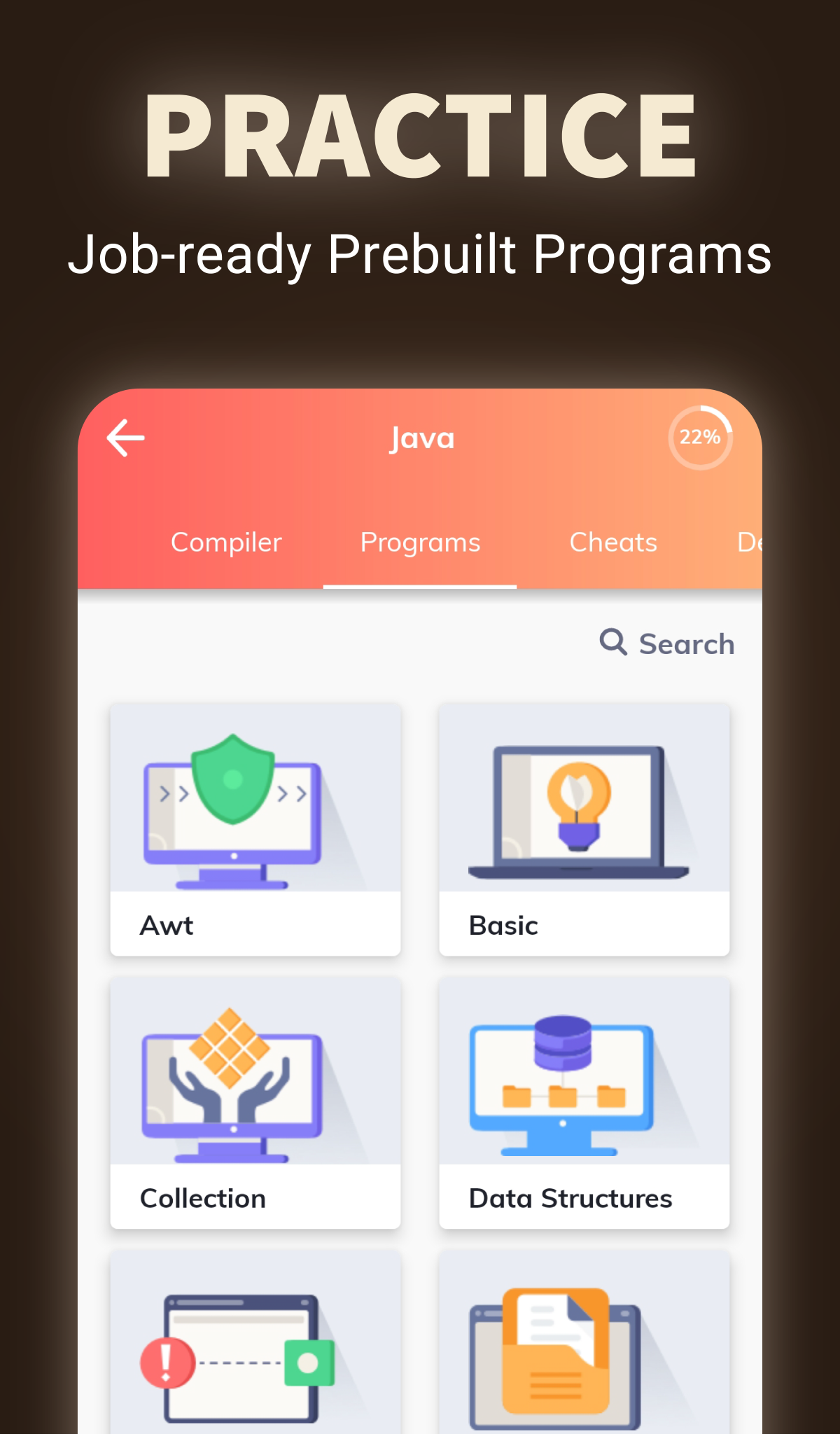 اسکرین شات 3 برنامه Learn Java