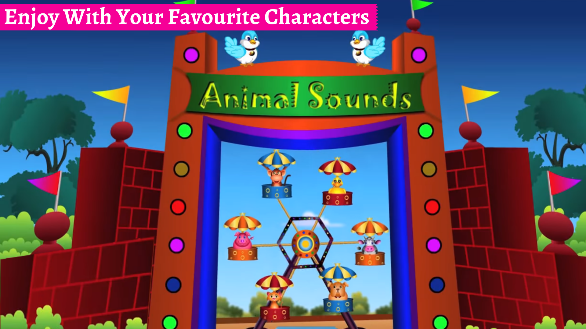 اسکرین شات 6 برنامه Kids Preschool Learning Songs