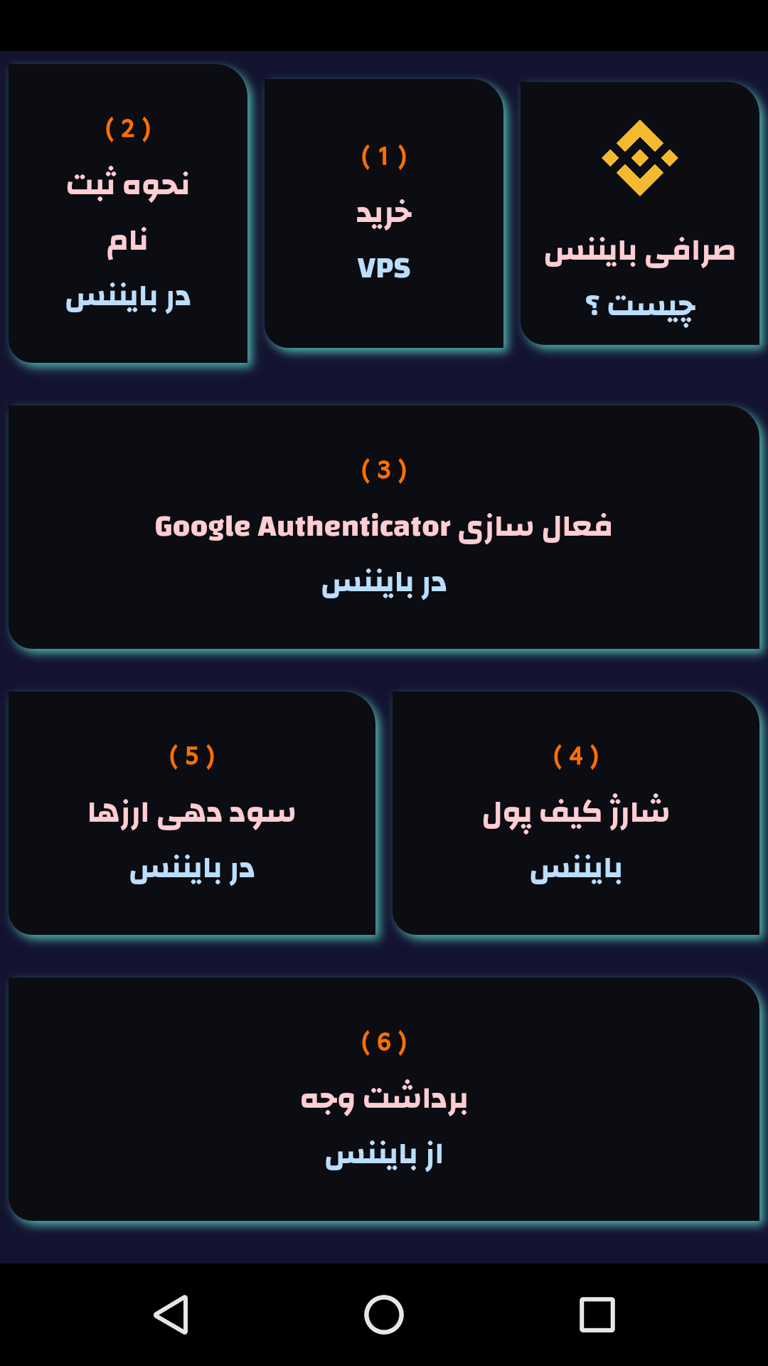 اسکرین شات 2 برنامه آموزش درآمد از ارزهای دیجیتال