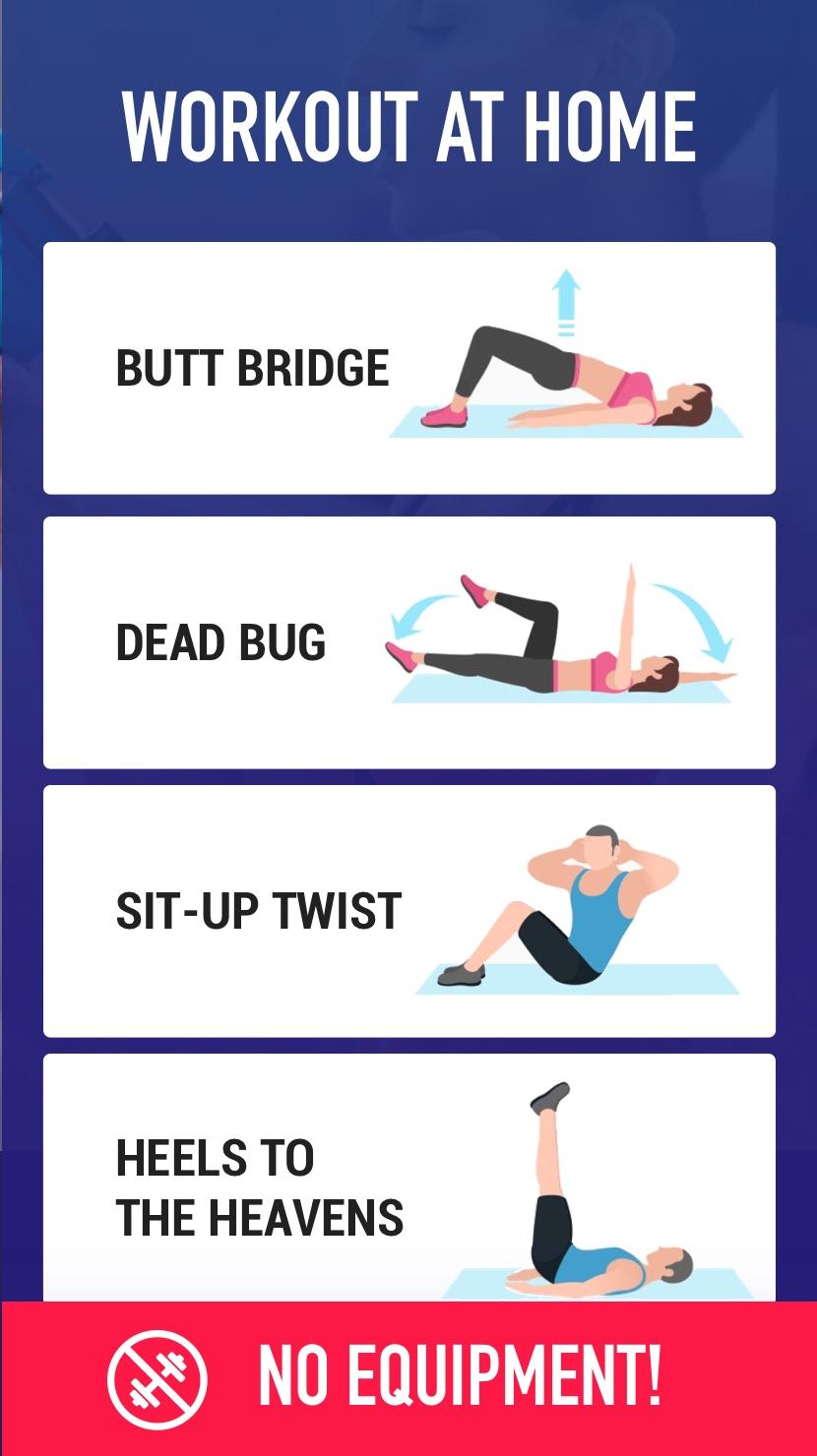 اسکرین شات 3 برنامه Abs Workout