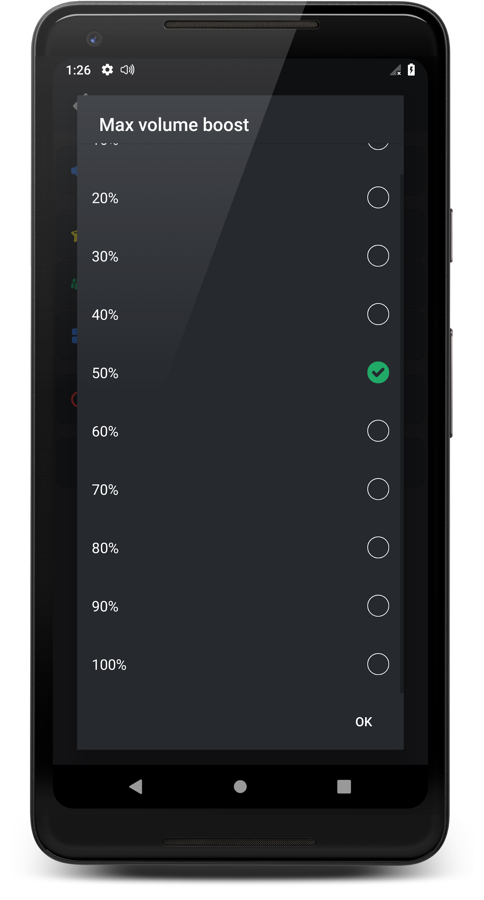 اسکرین شات 6 برنامه Volume Booster Full Pro