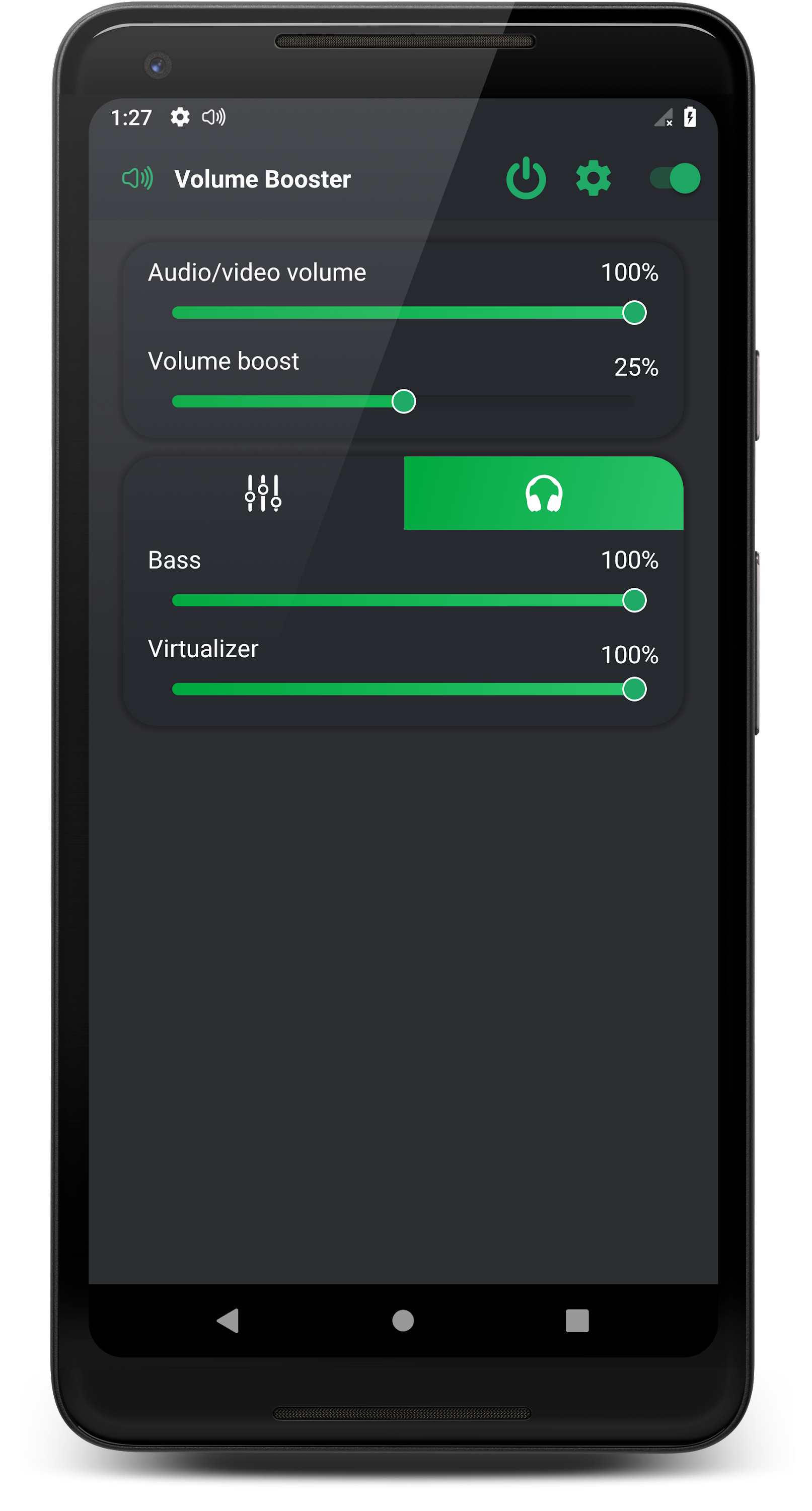 اسکرین شات 8 برنامه Volume Booster Full Pro