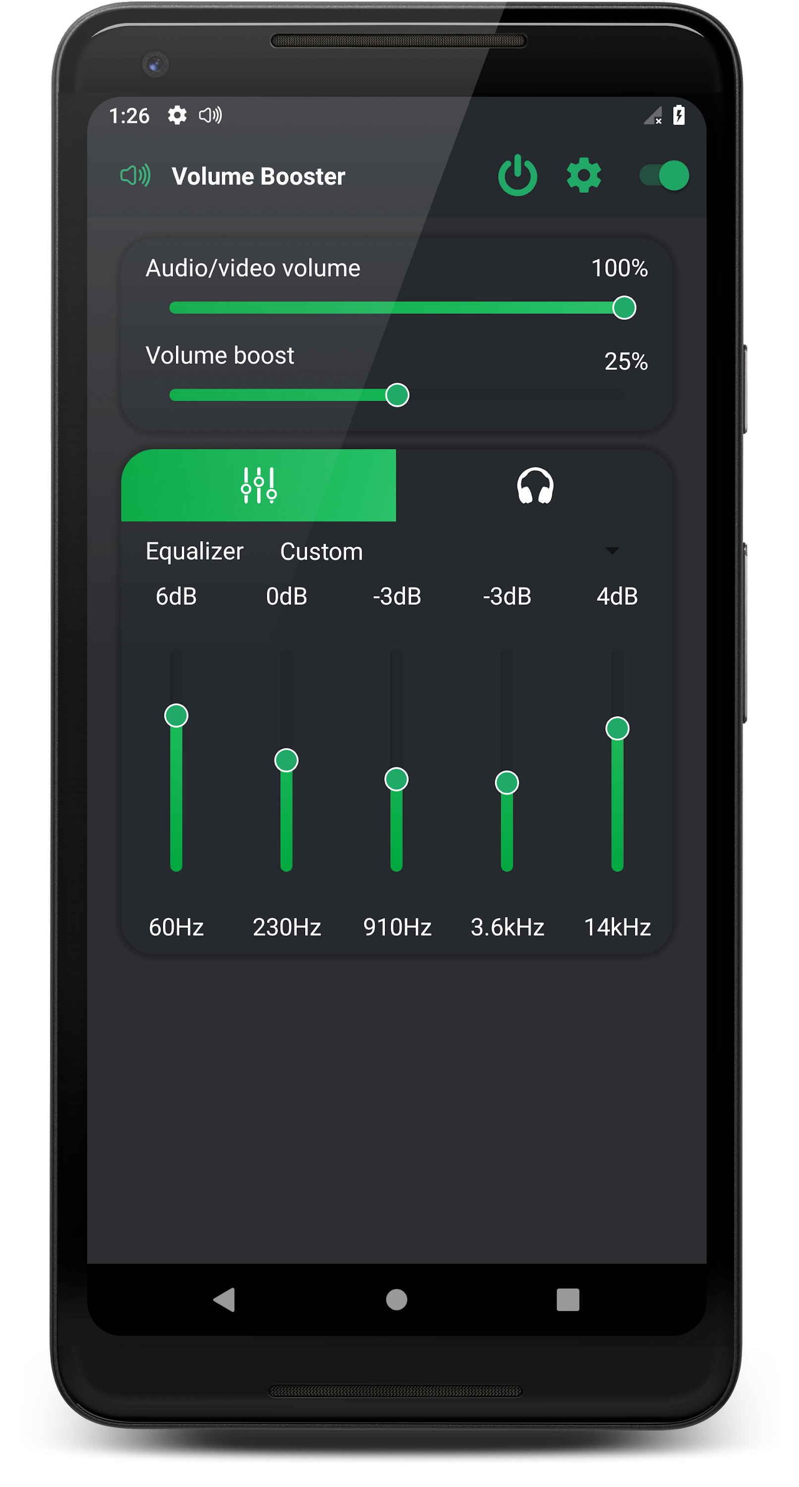 اسکرین شات 7 برنامه Volume Booster Full Pro