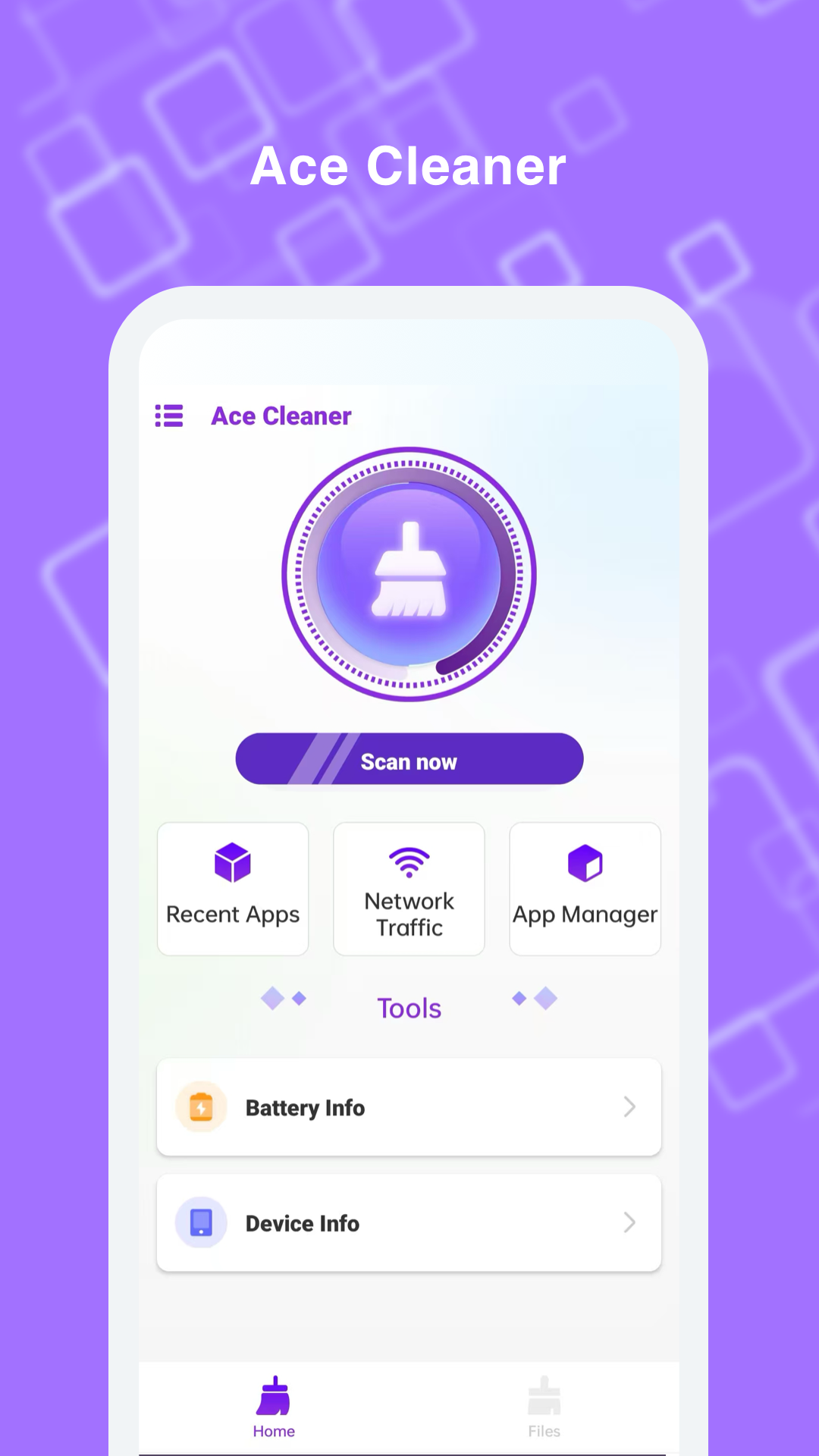 اسکرین شات 1 برنامه Ace Cleaner