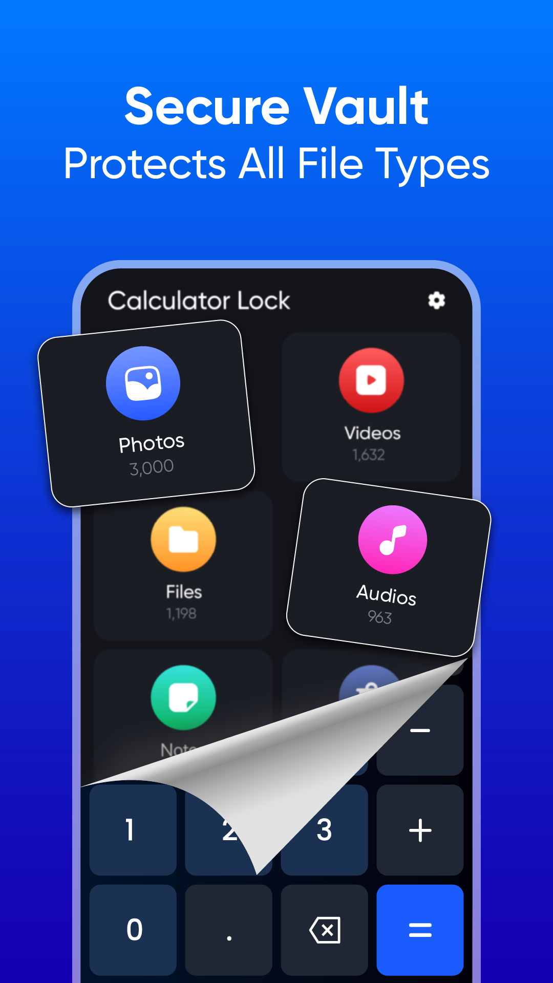 اسکرین شات 6 برنامه Calculator Lock: Secret Vault
