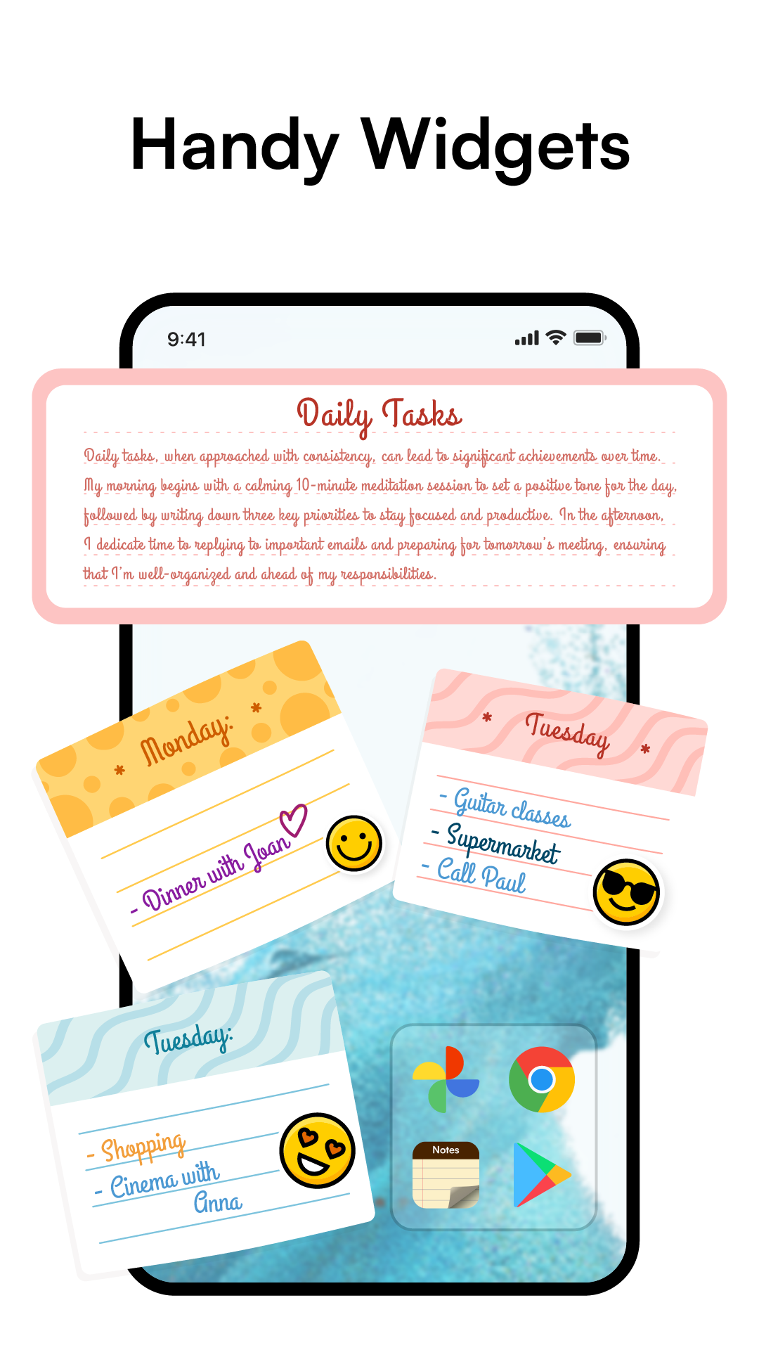 اسکرین شات 7 برنامه Notes: Color Notepad, Notebook