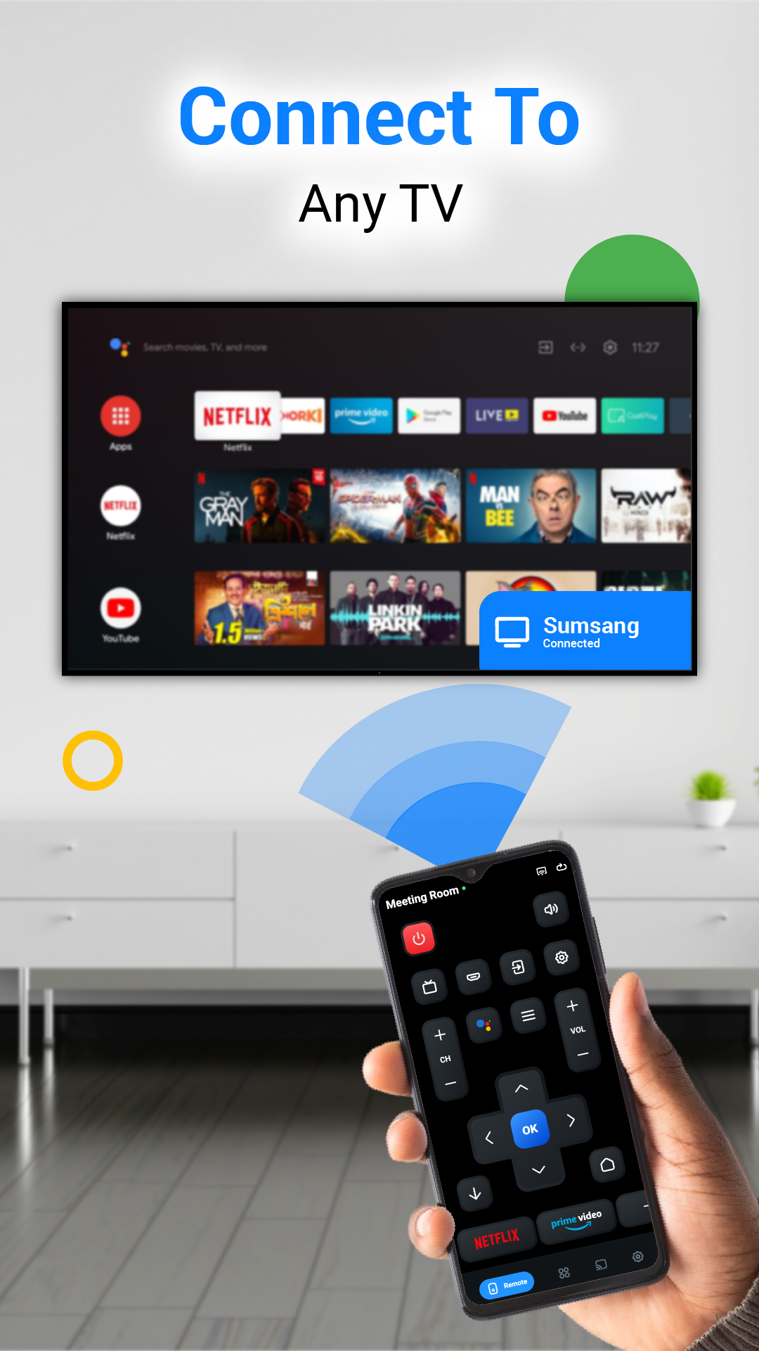 اسکرین شات 2 برنامه Universal TV Remote for All TV