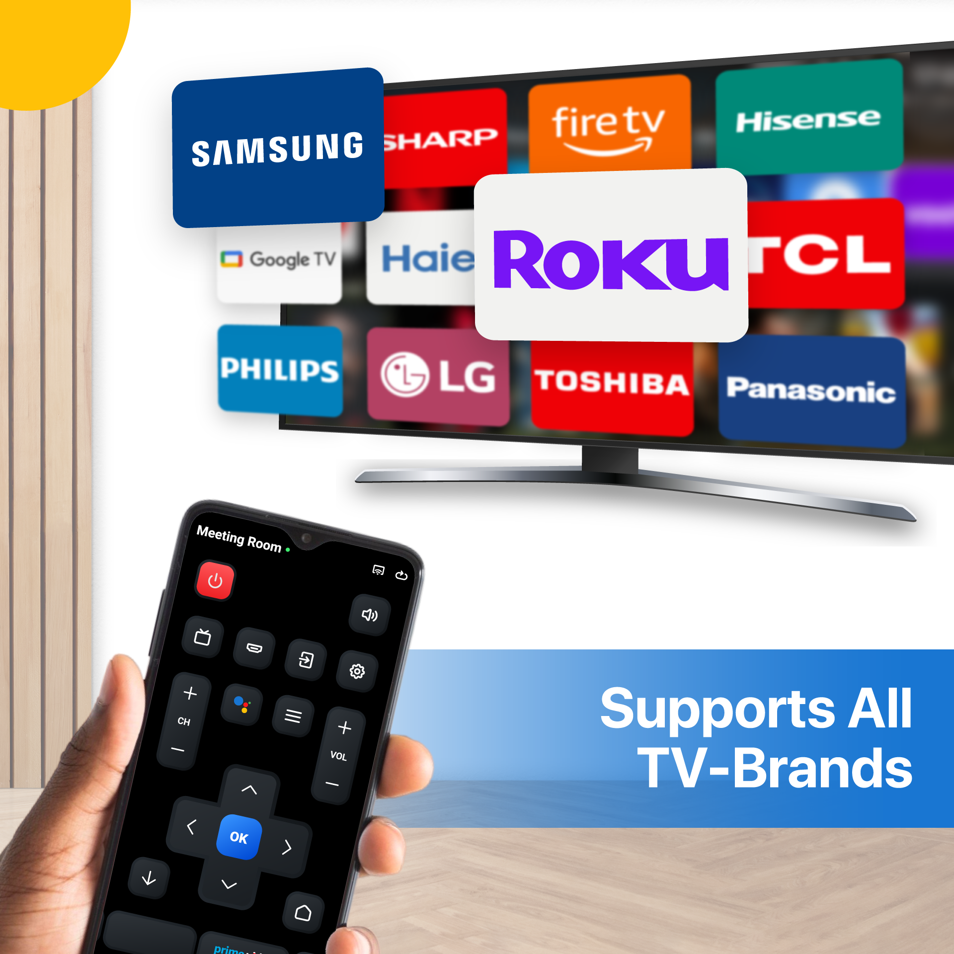 اسکرین شات 4 برنامه Universal TV Remote for All TV