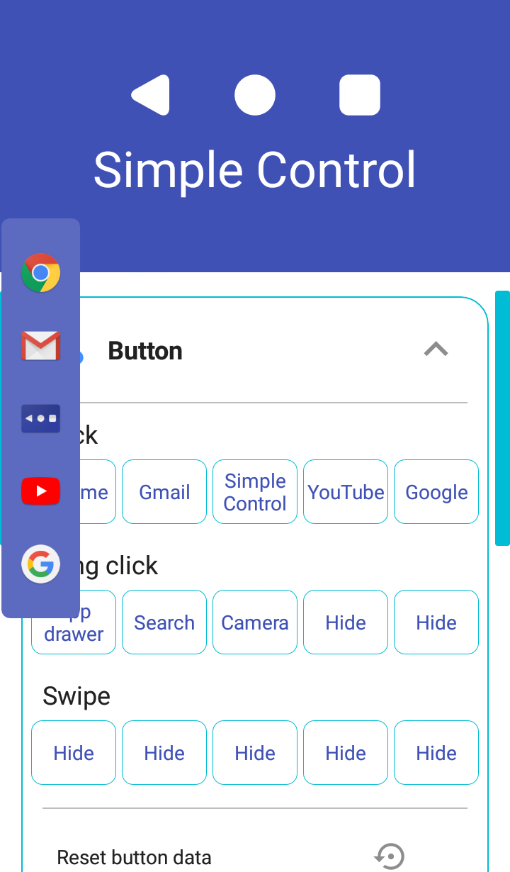 اسکرین شات 5 برنامه Simple Control