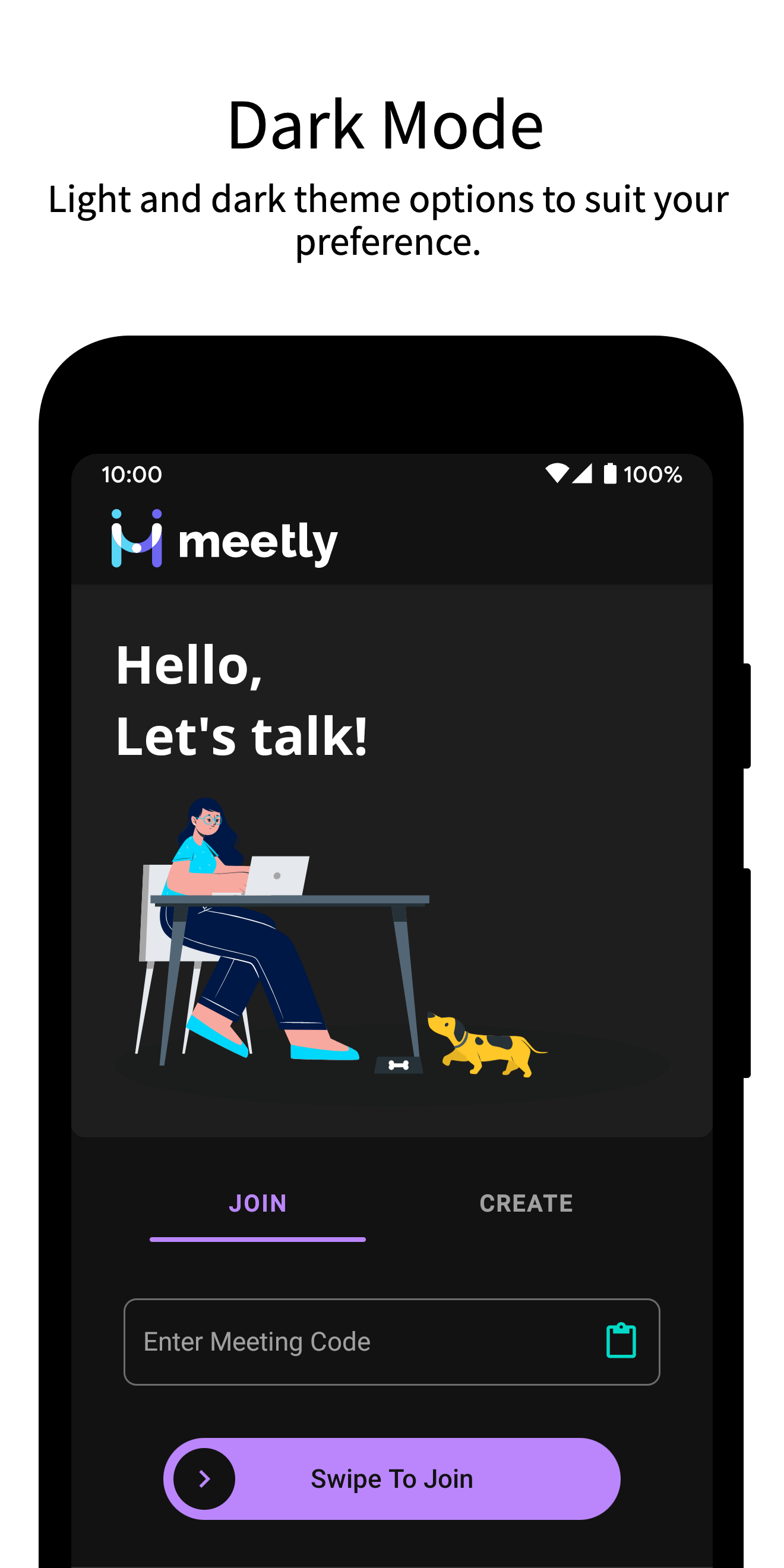 اسکرین شات 7 برنامه Video Meeting - Meetly