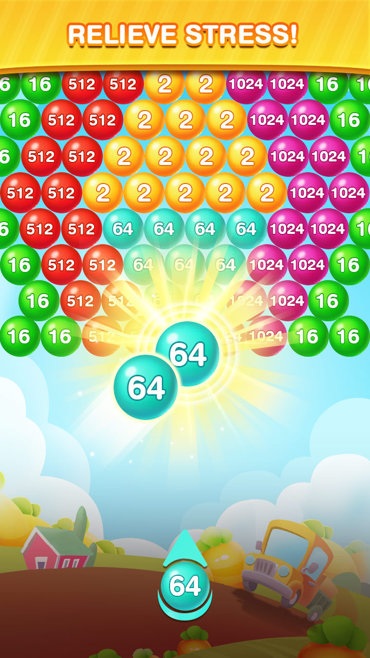 اسکرین شات 5 بازی Bubble Shooter 2048 Ball