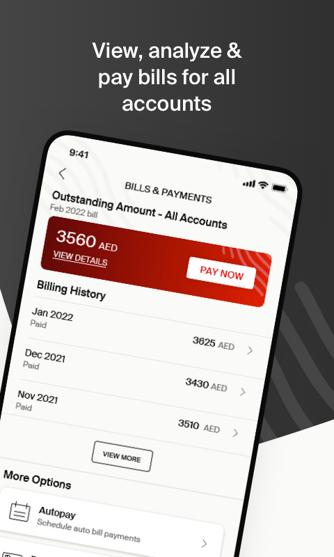 اسکرین شات 2 برنامه e& Business UAE