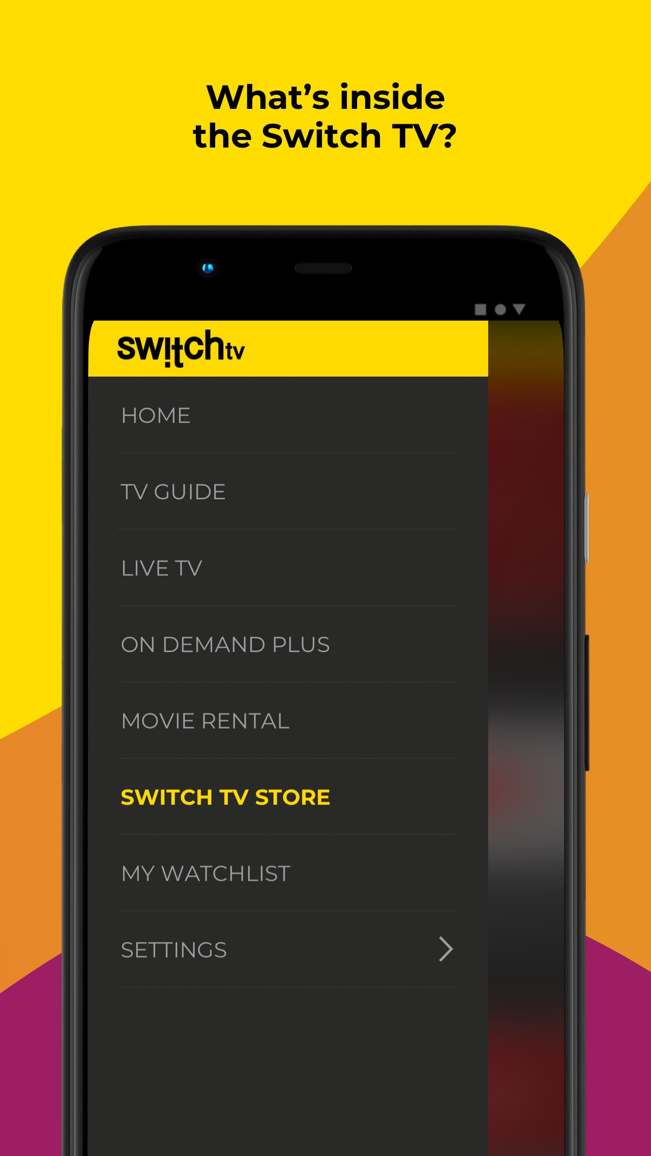 اسکرین شات 8 برنامه Switch TV