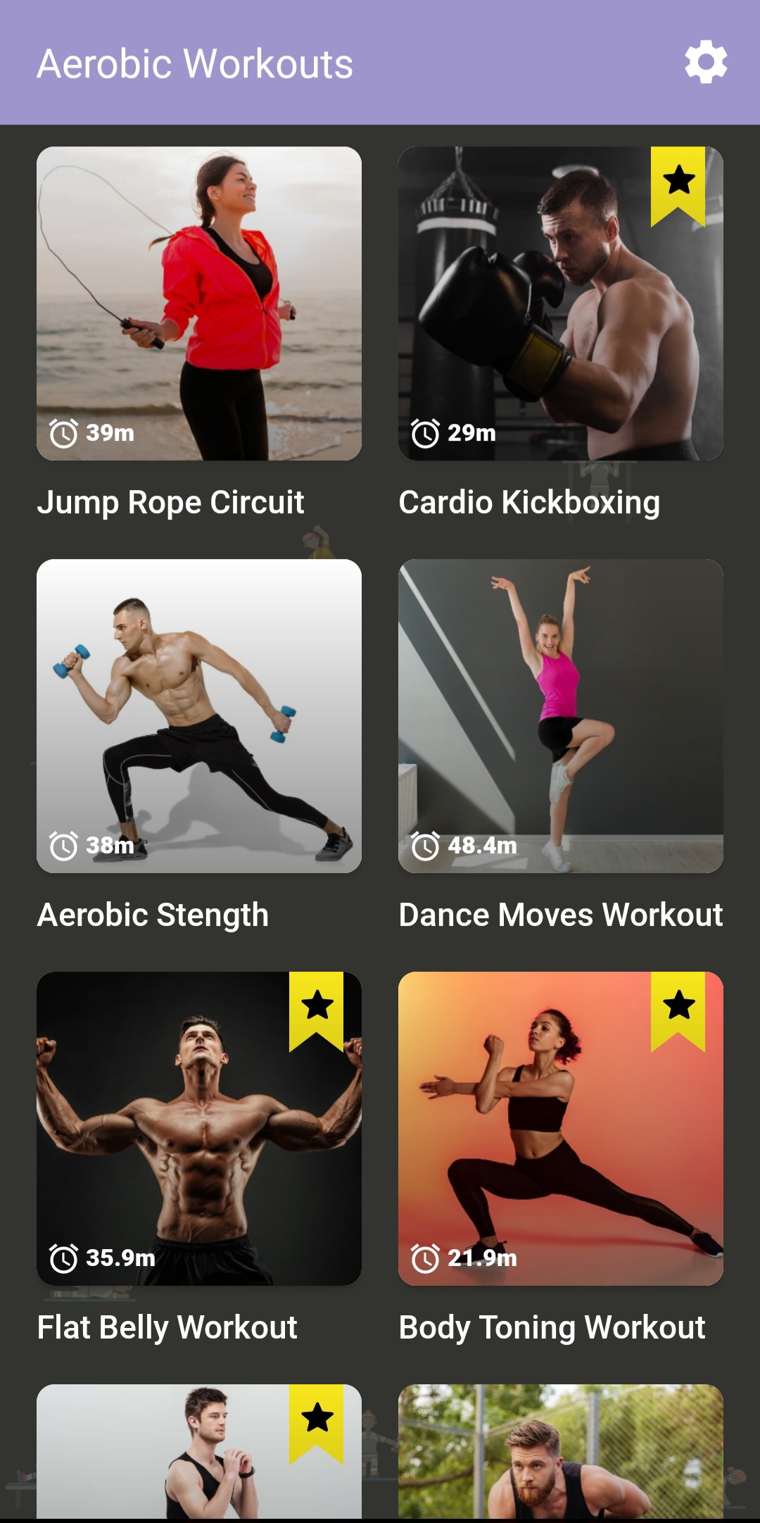 اسکرین شات 3 برنامه Aerobics Workout at Home