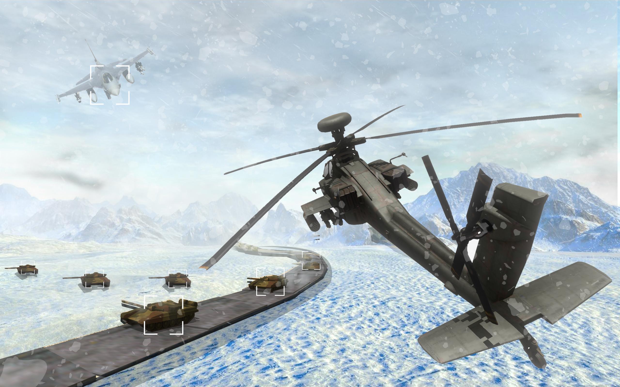 اسکرین شات 4 بازی Gunship Helicopter Air Attack