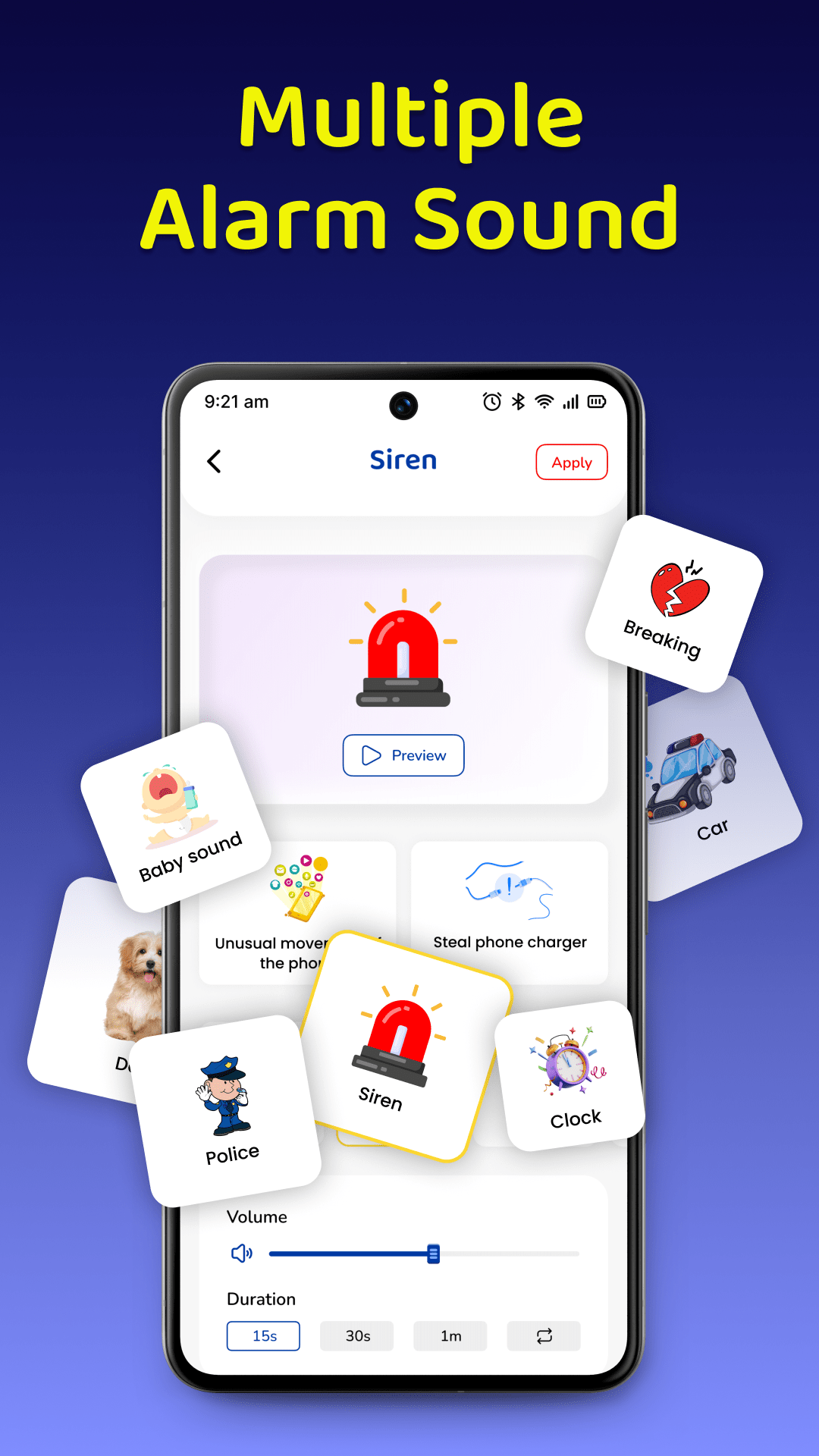 اسکرین شات 2 برنامه Smart Anti Theft Alert Phone