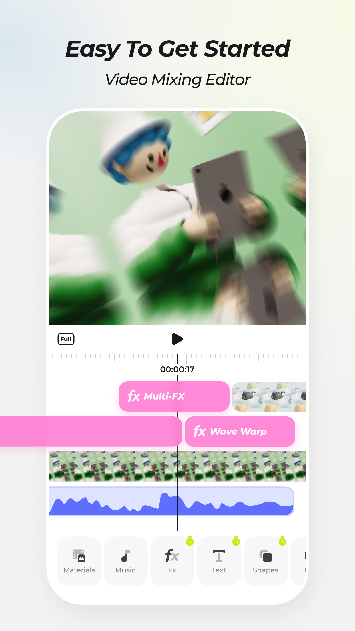 اسکرین شات 2 برنامه Blurrr-Capcut pro video editor