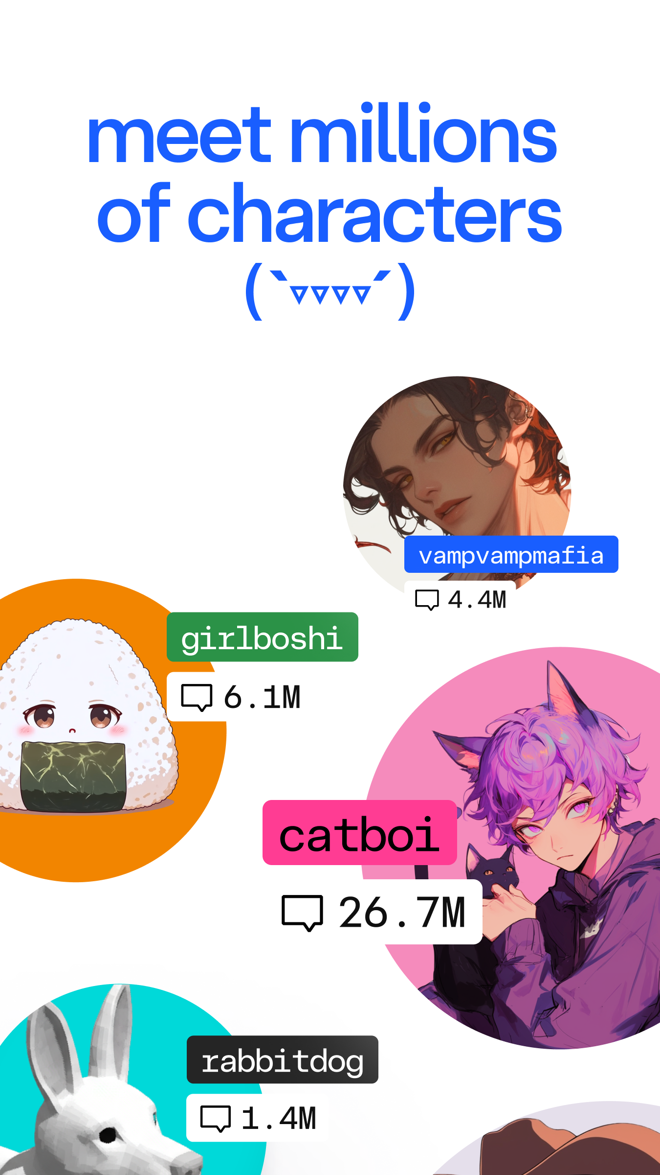 اسکرین شات 3 برنامه Character AI: Chat, Talk, Text