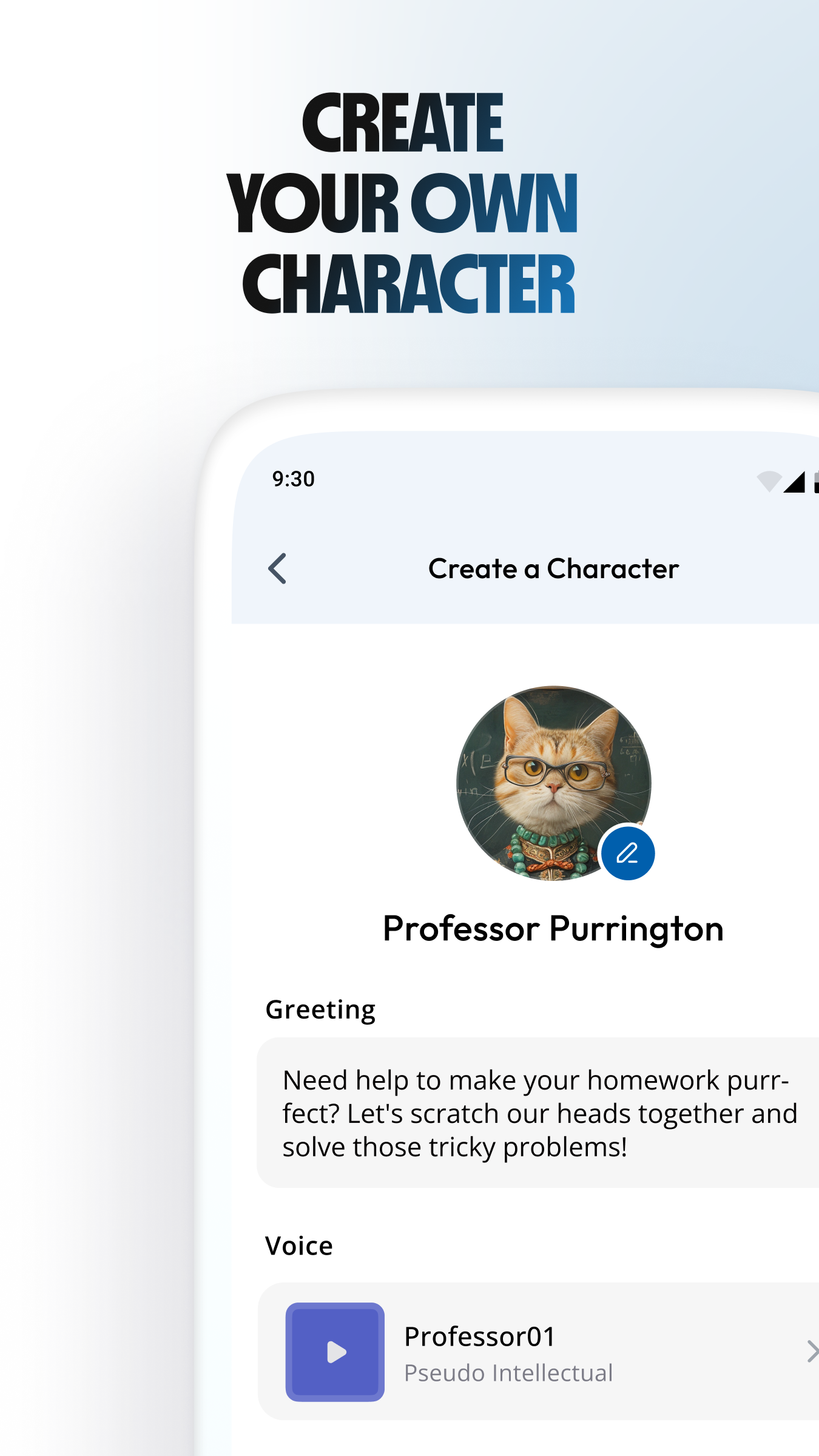 اسکرین شات 6 برنامه Character AI: Chat, Talk, Text