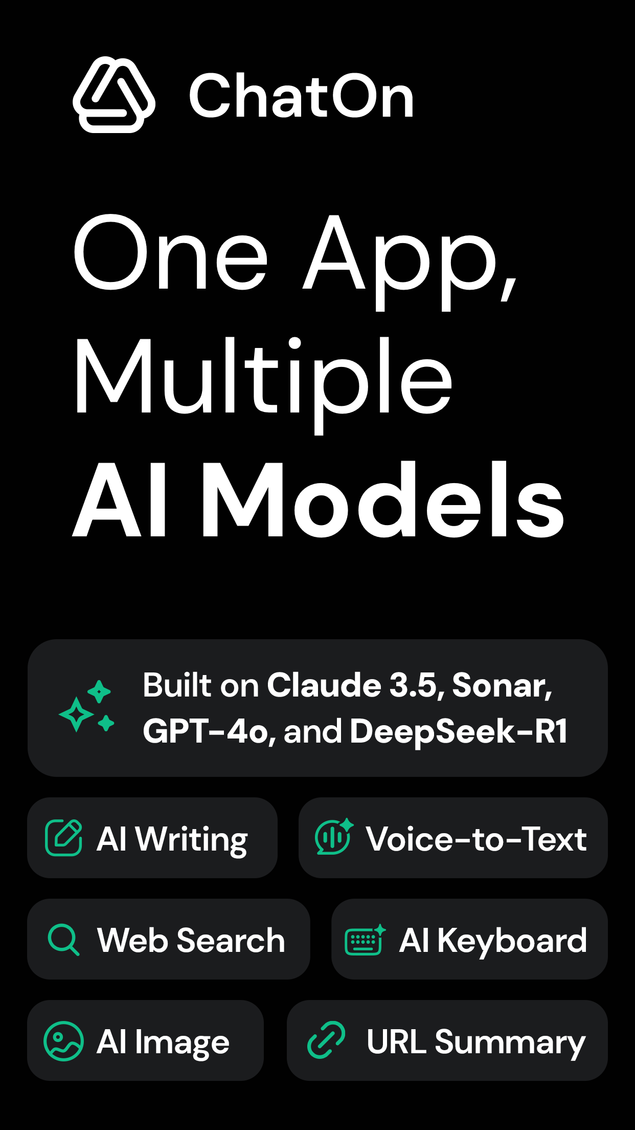 اسکرین شات 1 برنامه ChatOn - AI Chat Bot Assistant