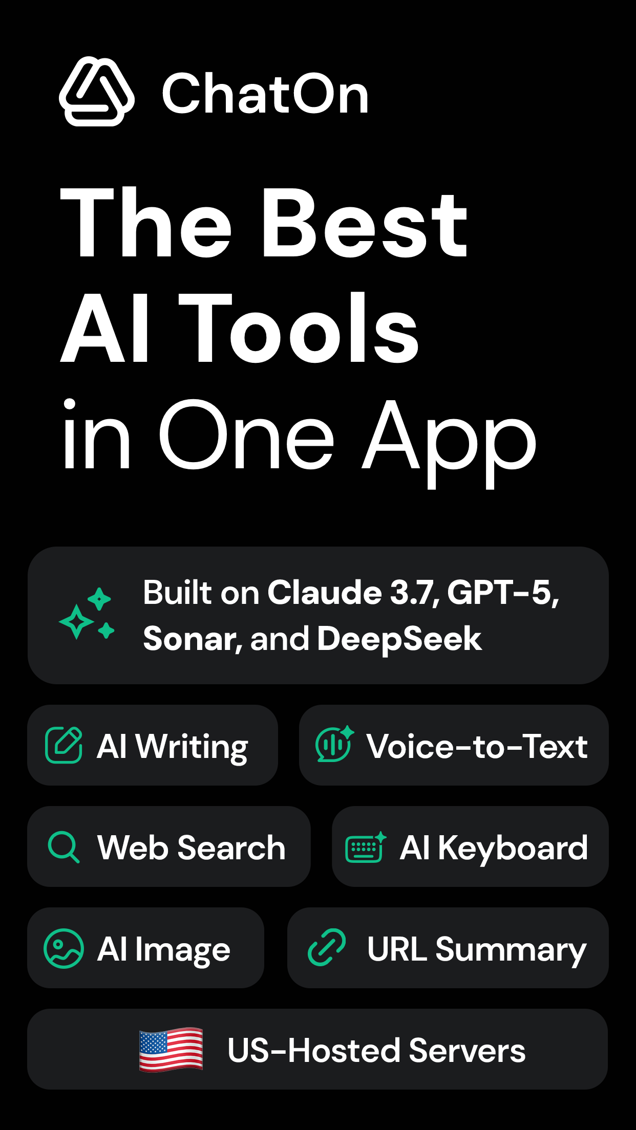 اسکرین شات 1 برنامه ChatOn - AI Chat Bot Assistant