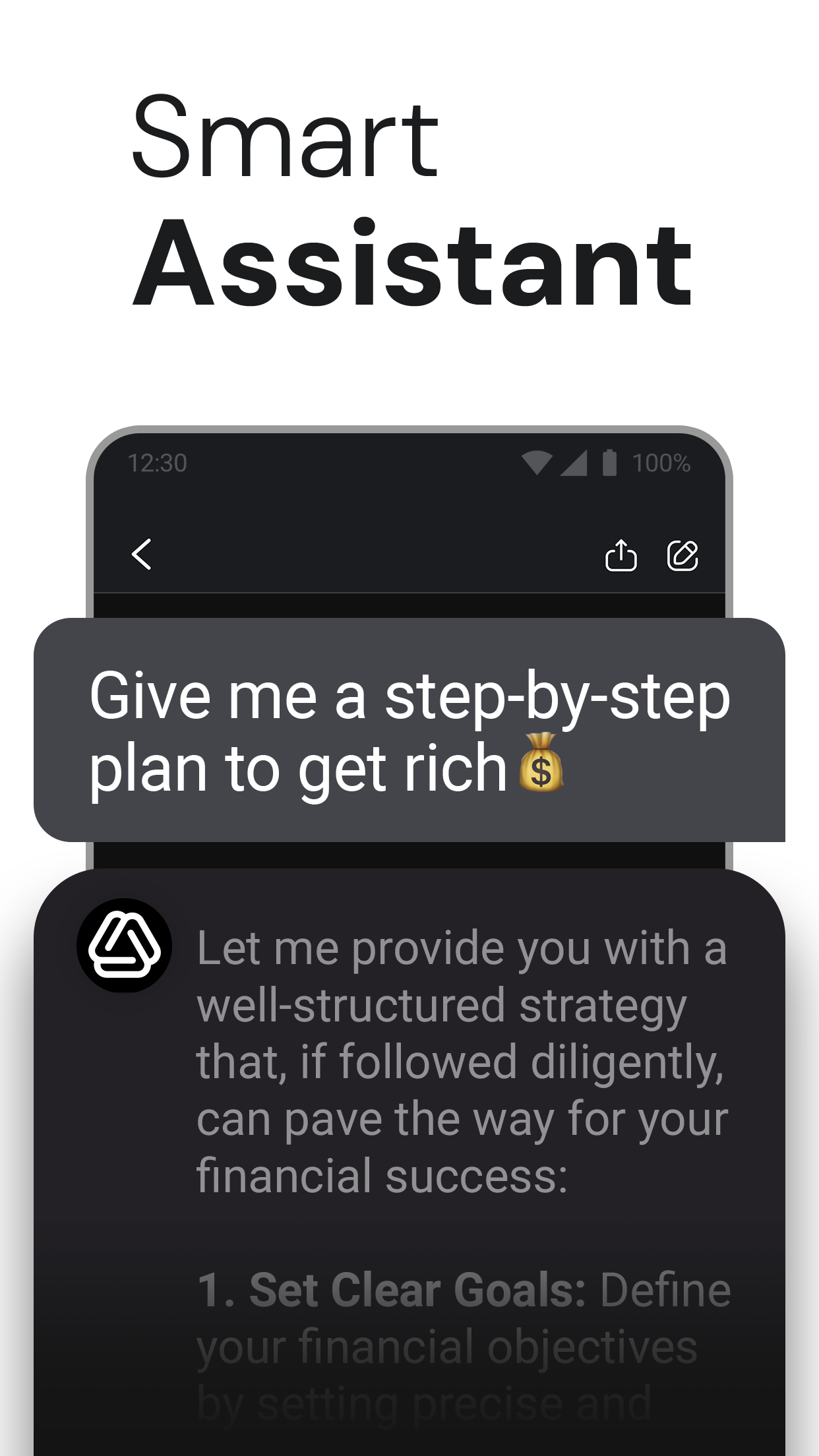 اسکرین شات 2 برنامه ChatOn - AI Chat Bot Assistant