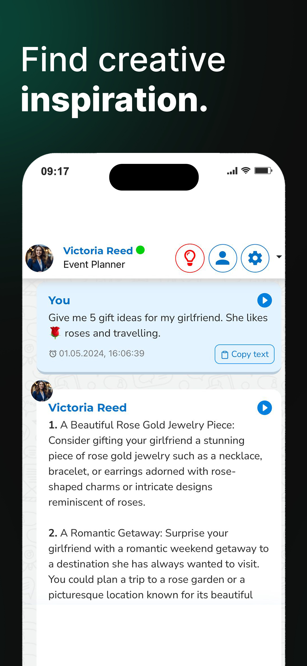 اسکرین شات 7 برنامه AI Chat App - AI Chat bot