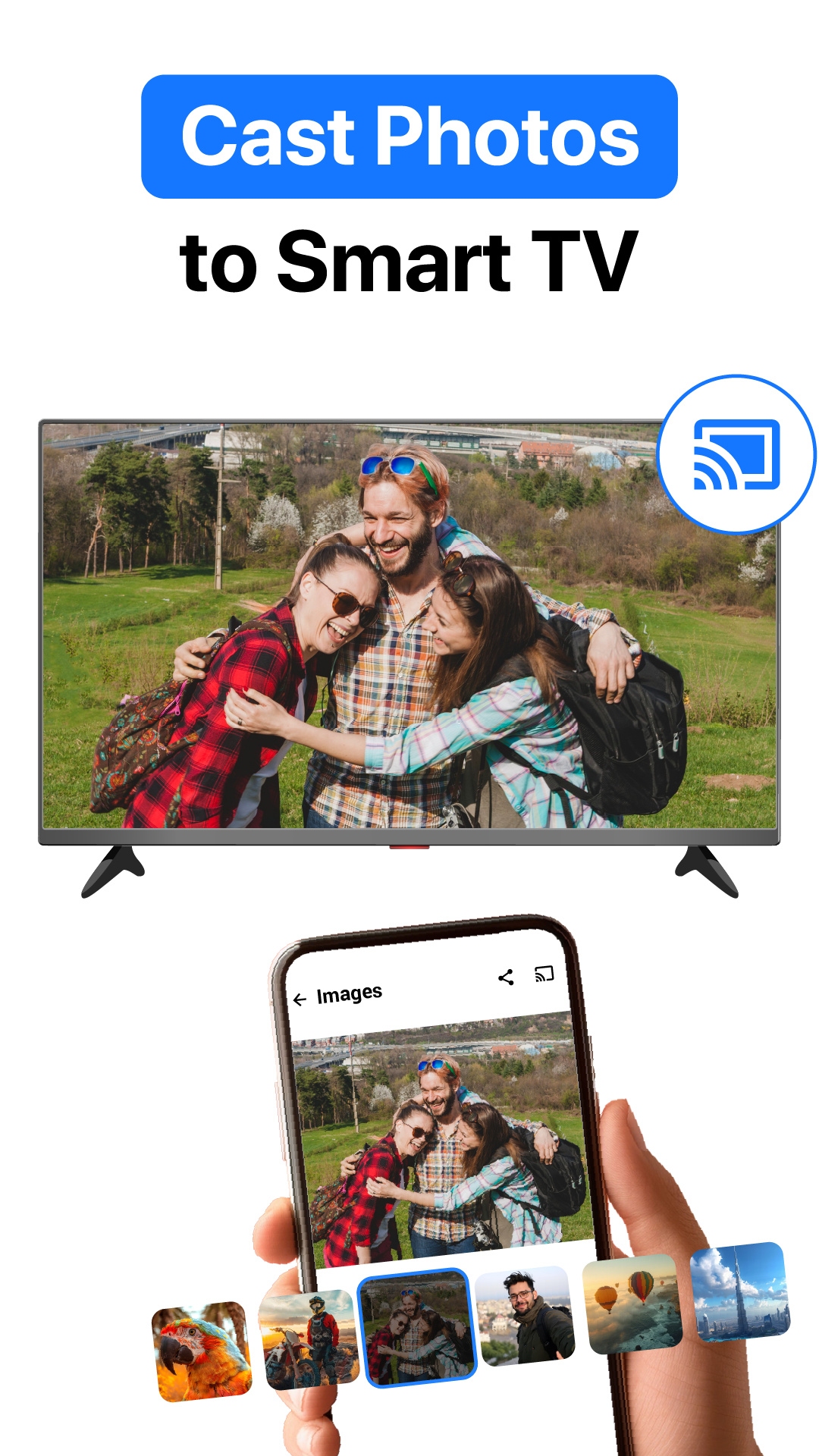 اسکرین شات 4 برنامه Cast to TV - Screen Mirroring