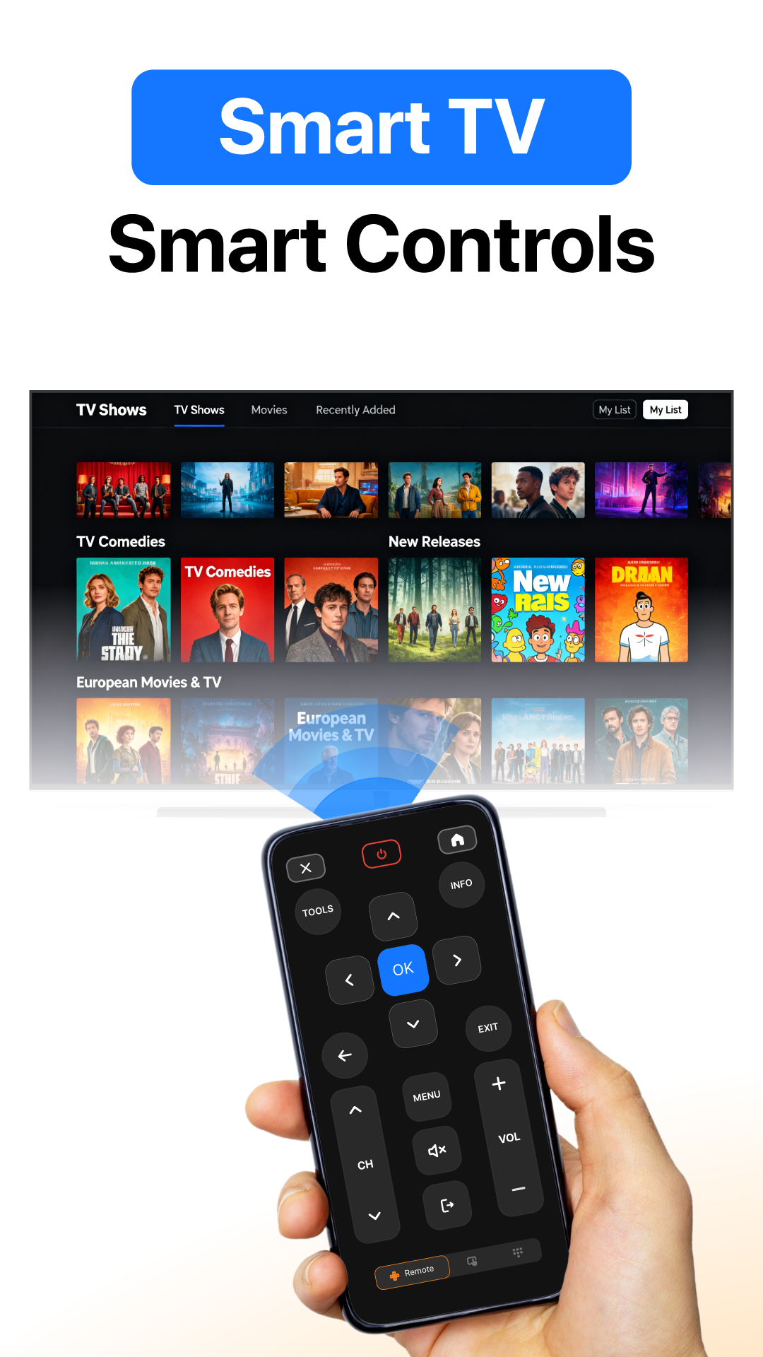 اسکرین شات 5 برنامه Cast to TV - Screen Mirroring