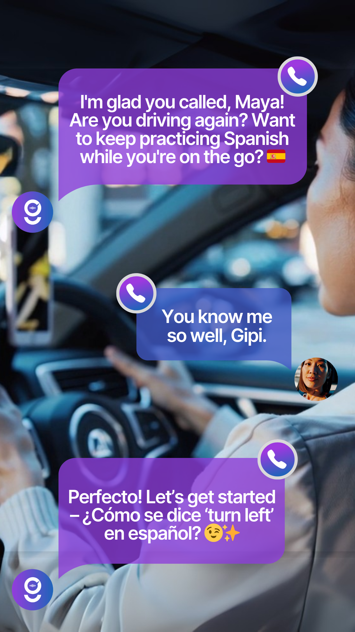 اسکرین شات 3 برنامه Gipi - Your AI Friend & Tutor