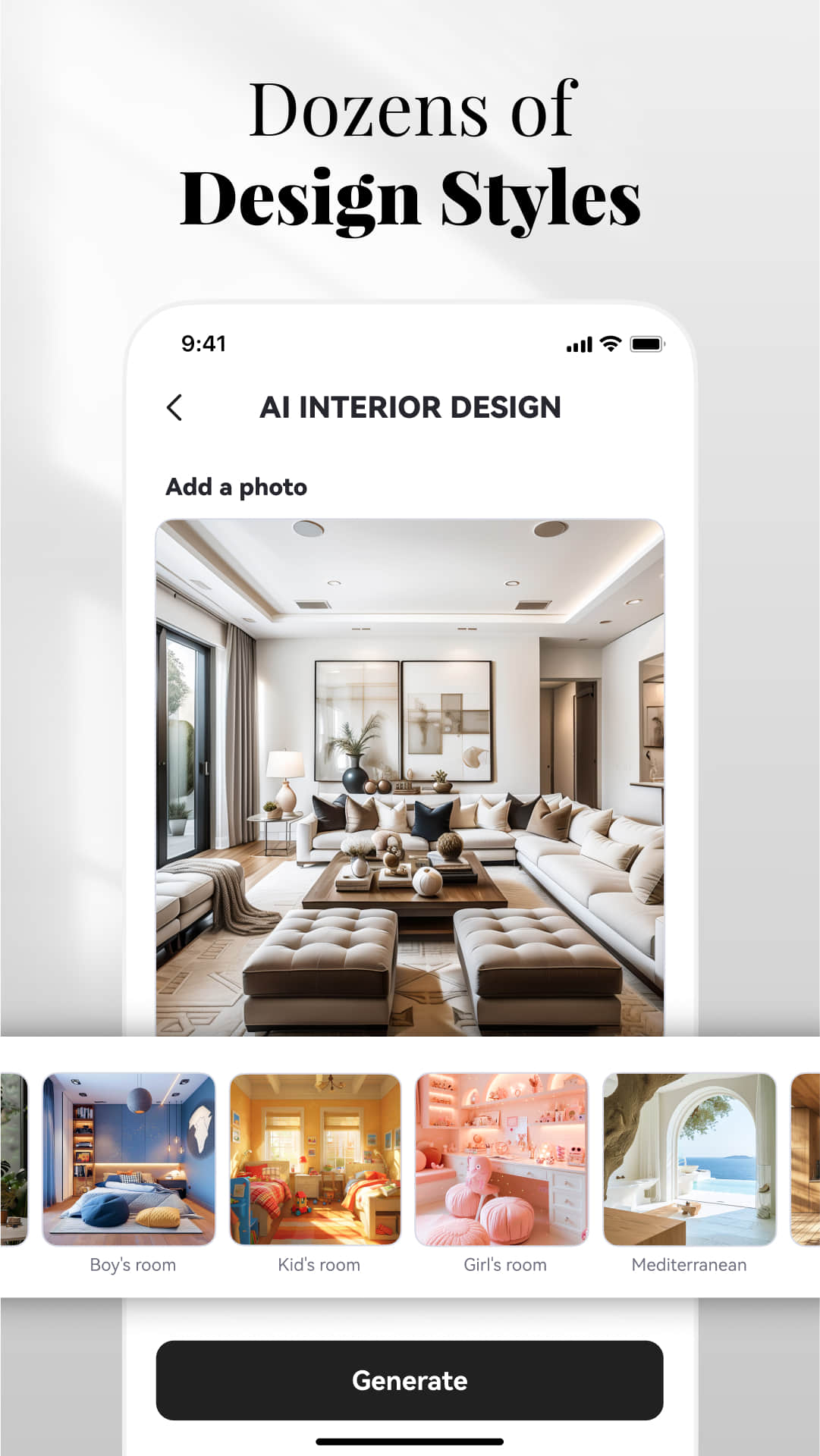 اسکرین شات 4 برنامه AI Home Design: Interior DecAI