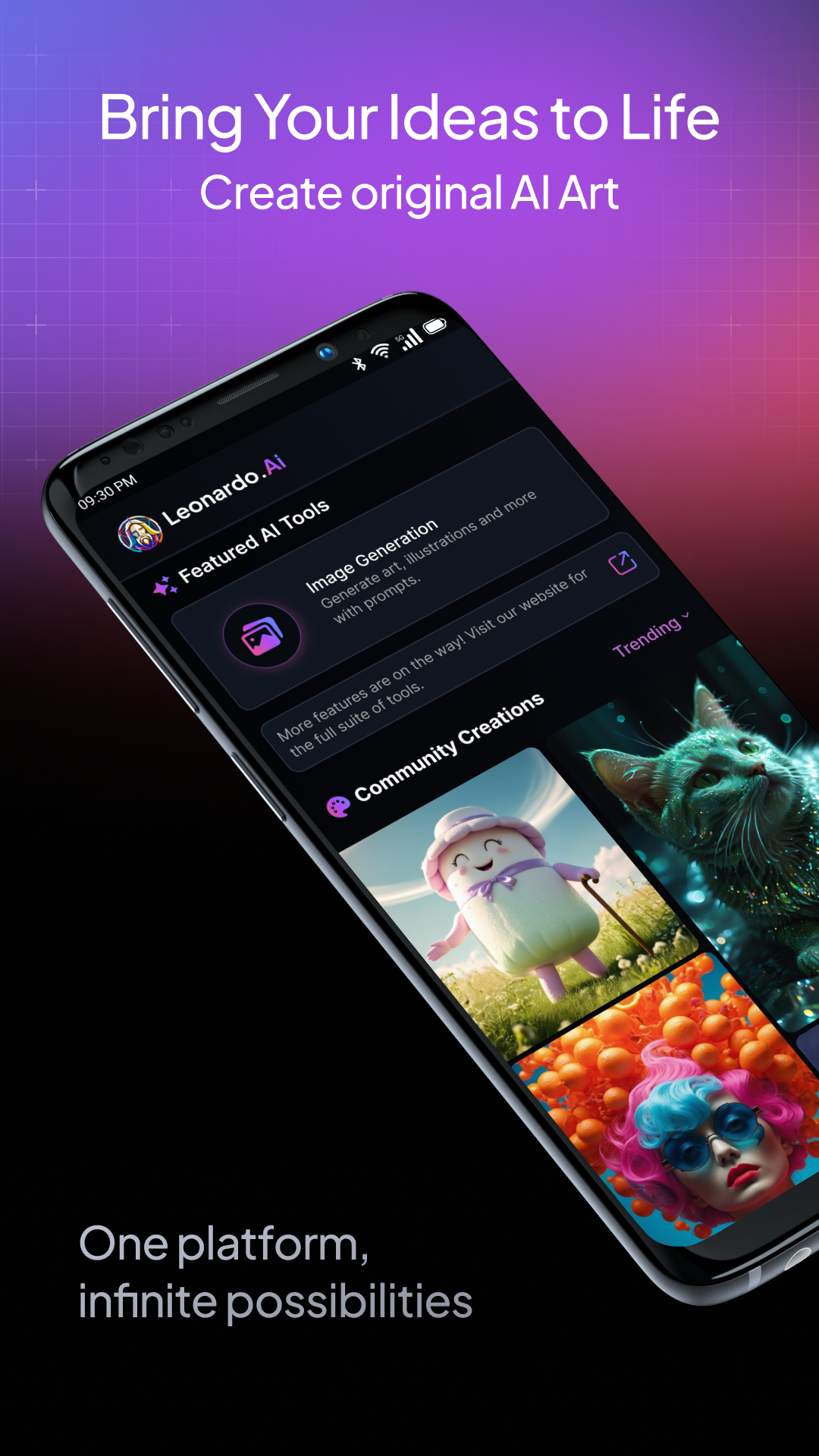 اسکرین شات 1 برنامه Leonardo.Ai - Image Generator