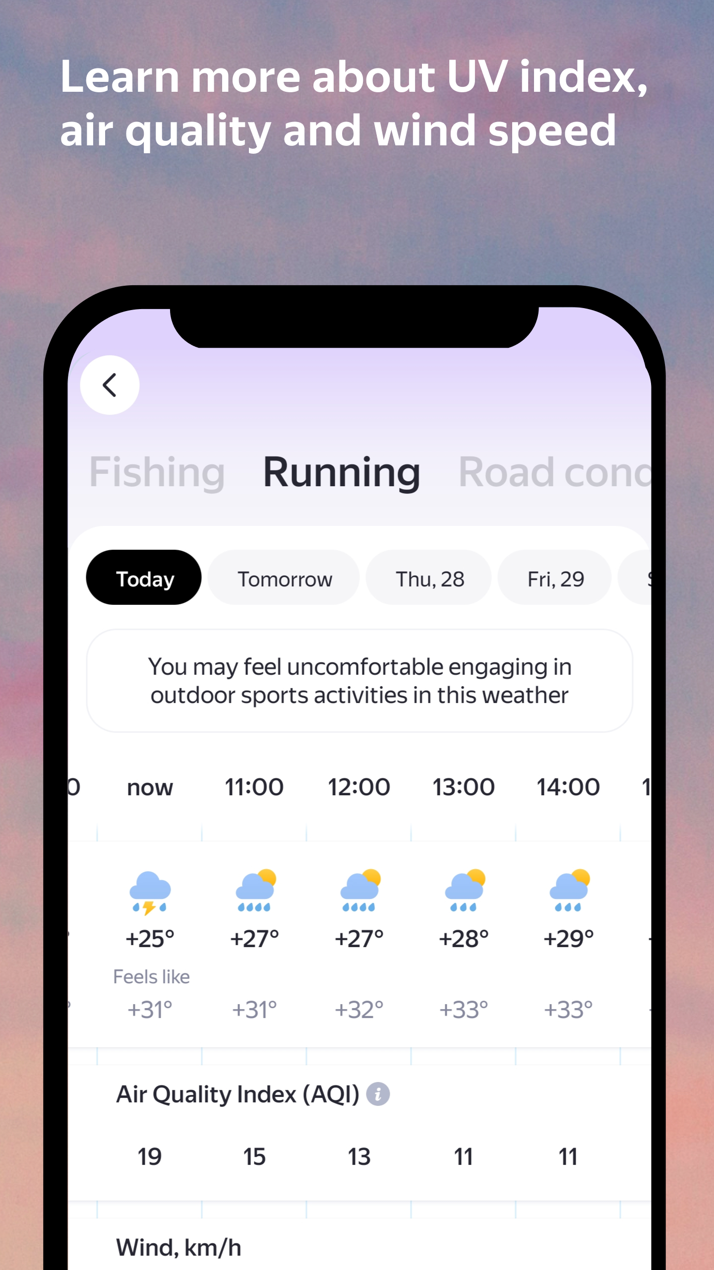 اسکرین شات 4 برنامه Weather by Meteum