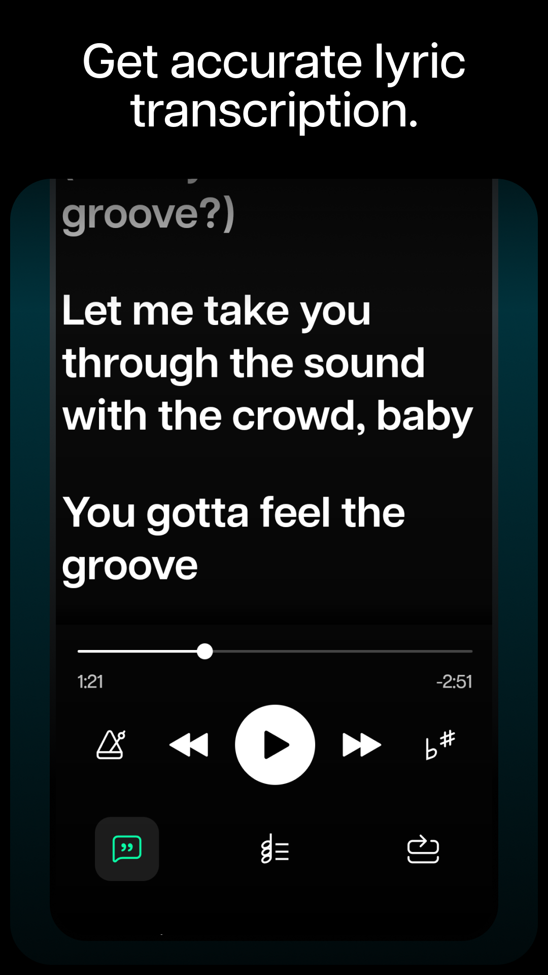 اسکرین شات 6 برنامه Moises: The Musician's AI App