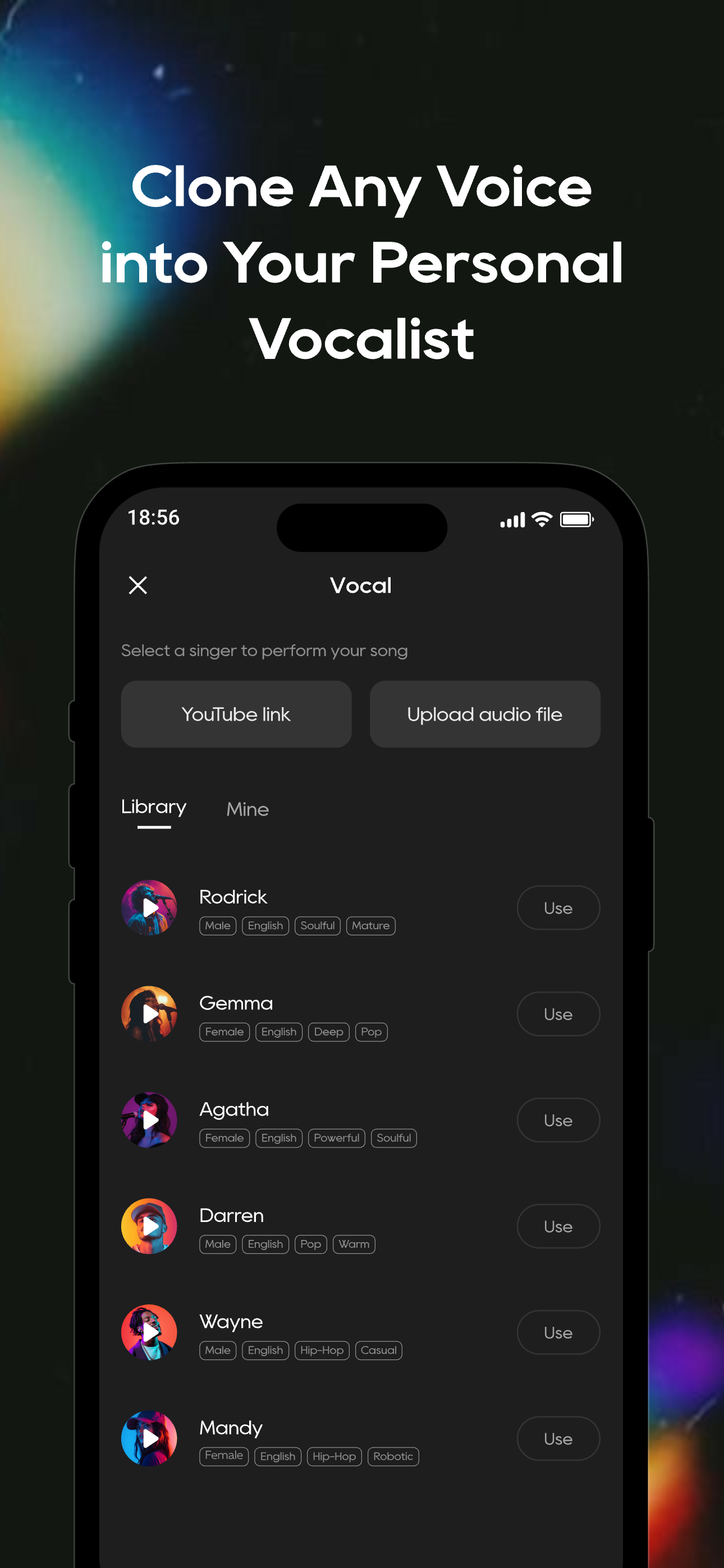 اسکرین شات 6 برنامه Mureka - AI Song&Music Maker
