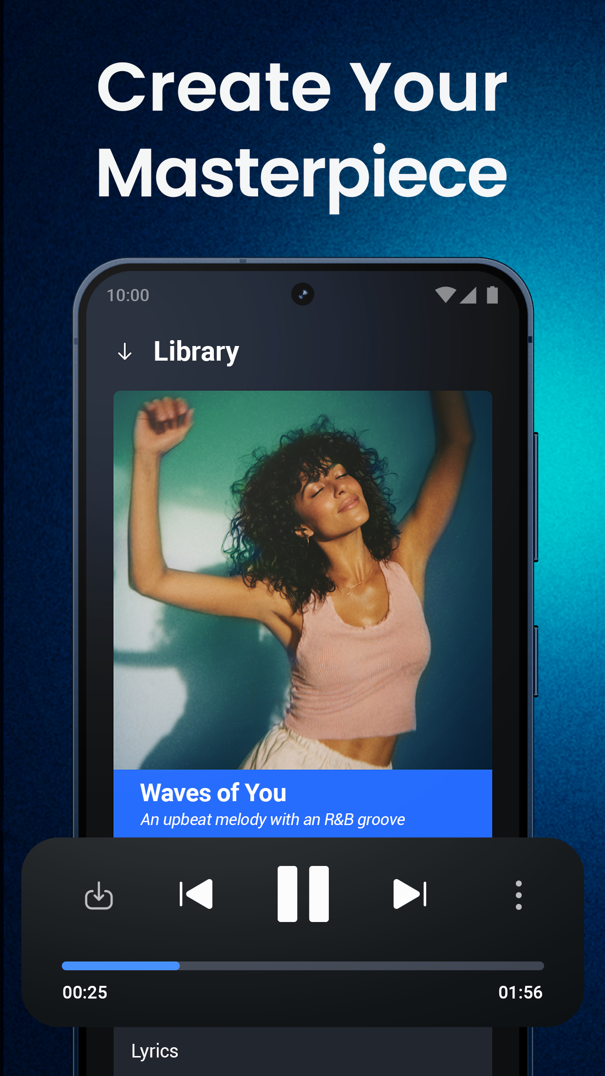 اسکرین شات 3 برنامه Shoom - AI Music Generator