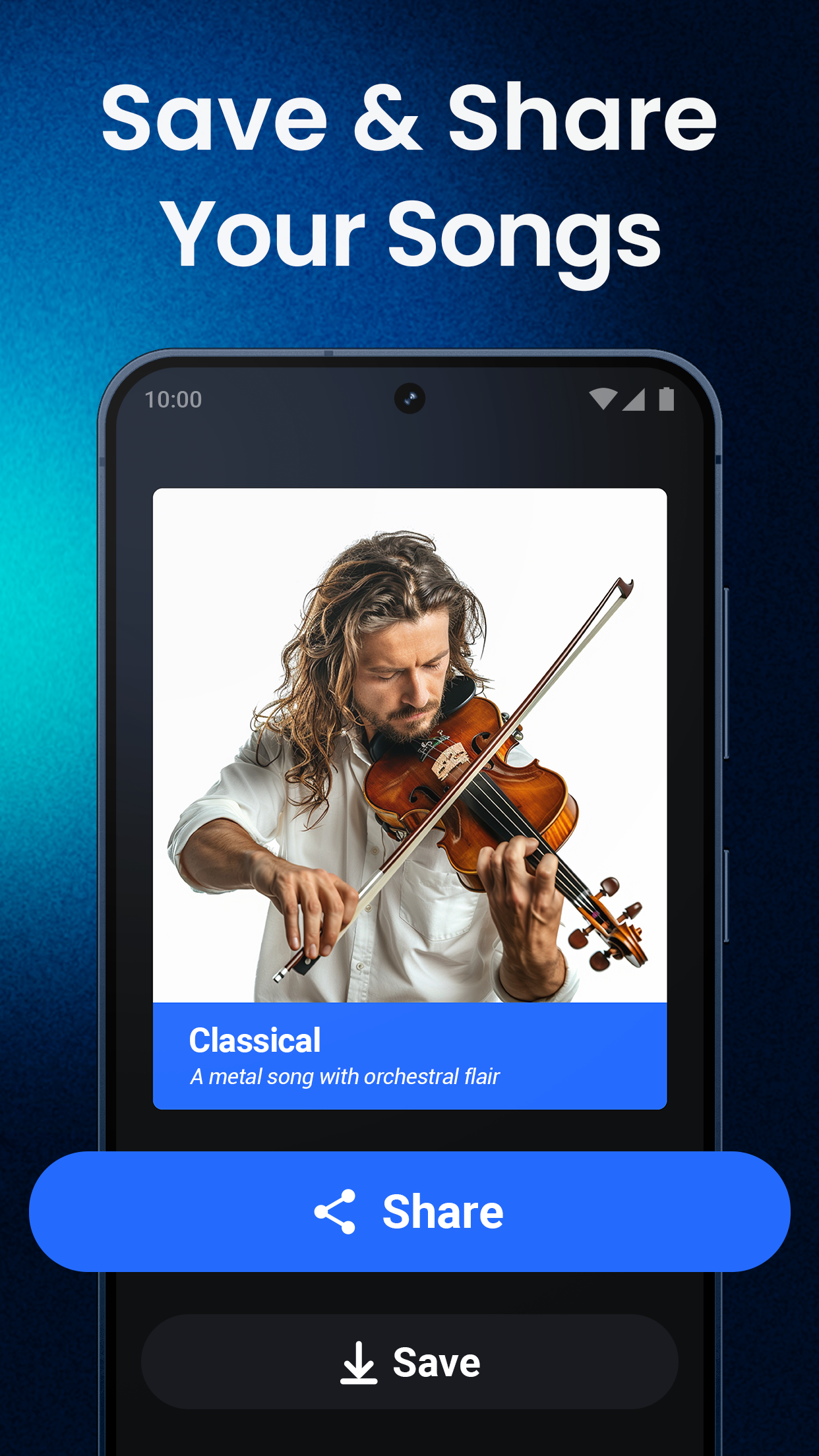 اسکرین شات 7 برنامه Shoom - AI Music Generator