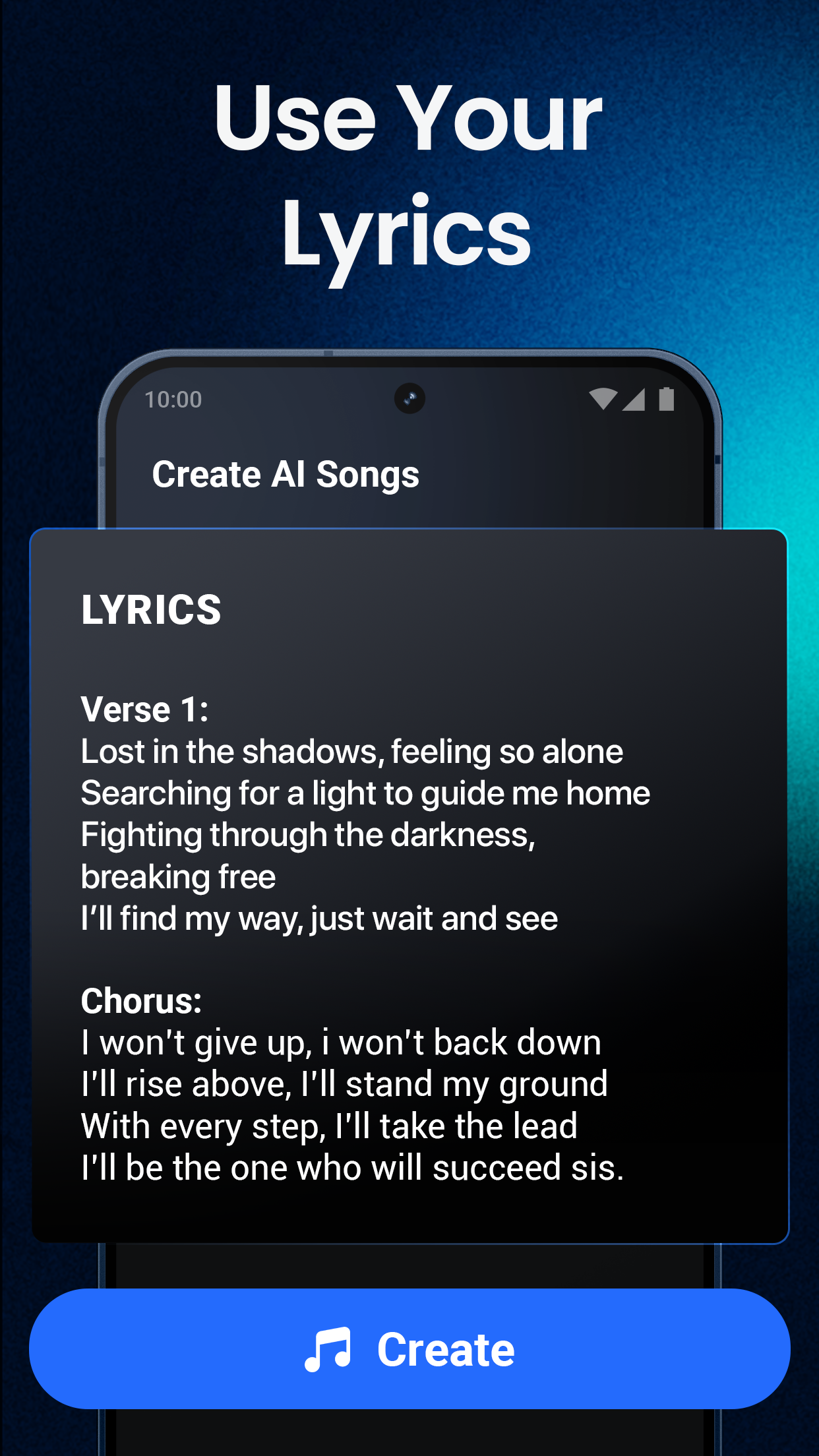 اسکرین شات 6 برنامه Shoom - AI Music Generator