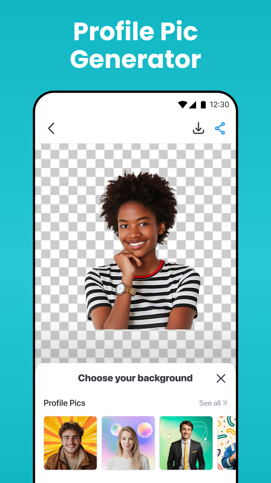 اسکرین شات 8 برنامه AI Photo Editor - BgMaster